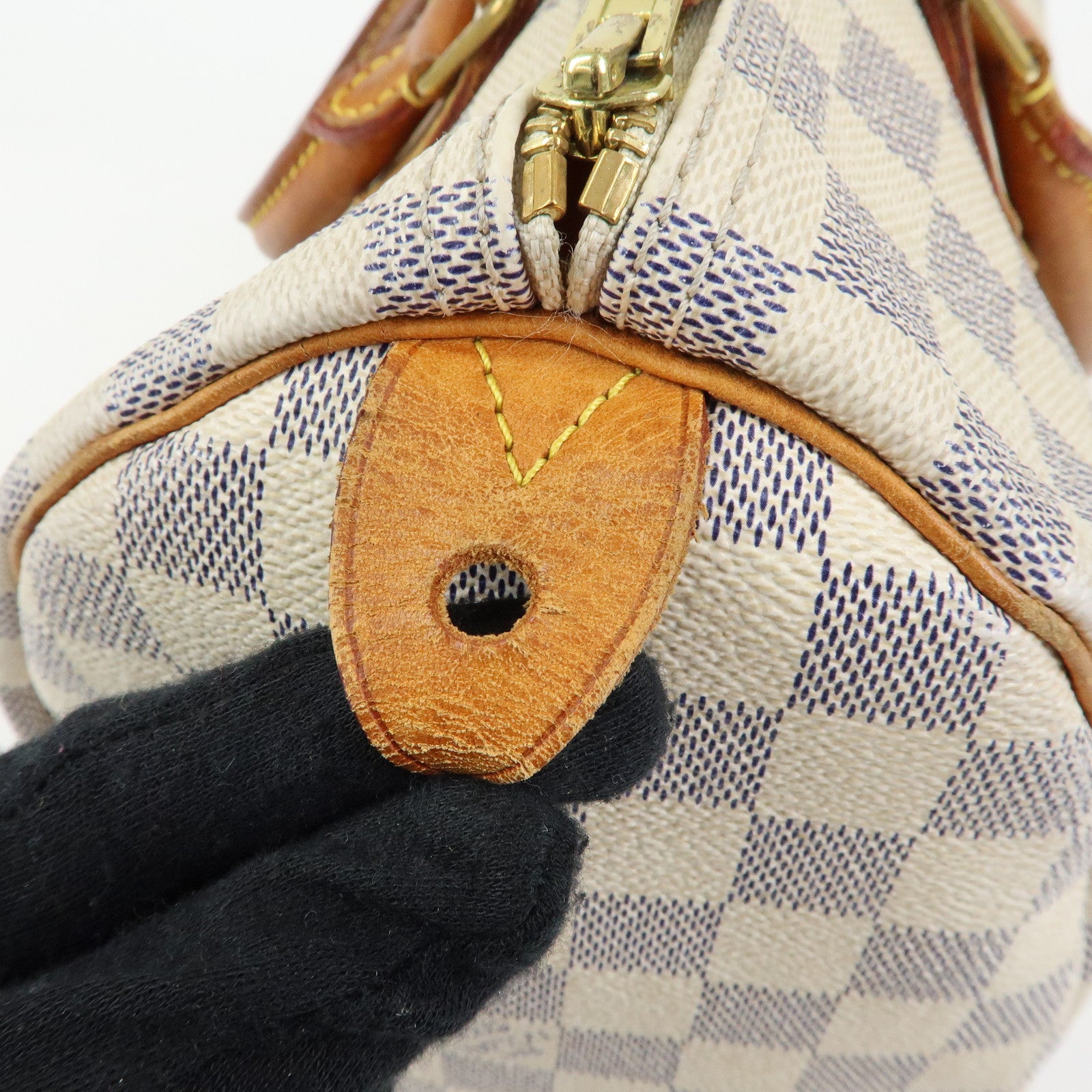 Louis Vuitton Damier Azur Speedy 30 Boston Bag Hand Bag N41370