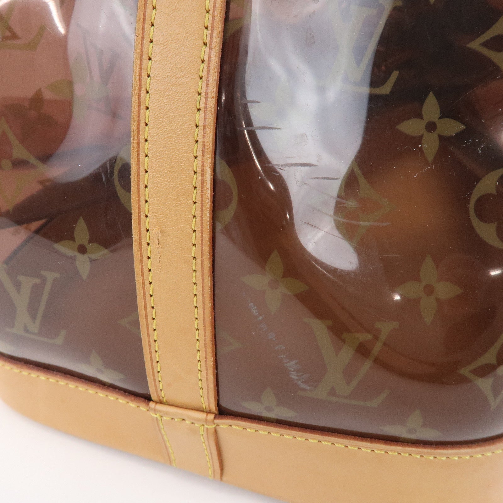 Louis Vuitton Monogram Vinyl Cabas Ambre GM Tote Bag M92500
