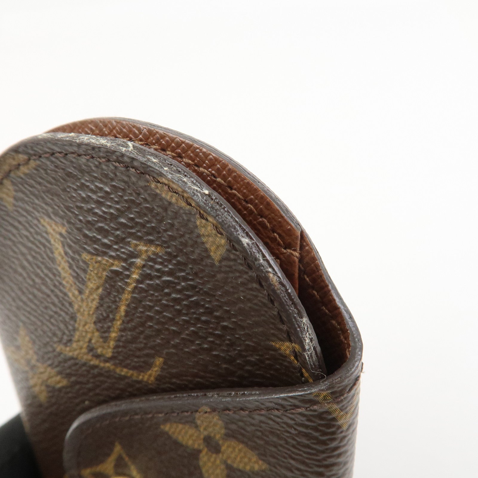 Louis Vuitton Monogram Rond GM Canvas Key Case Brown M60116