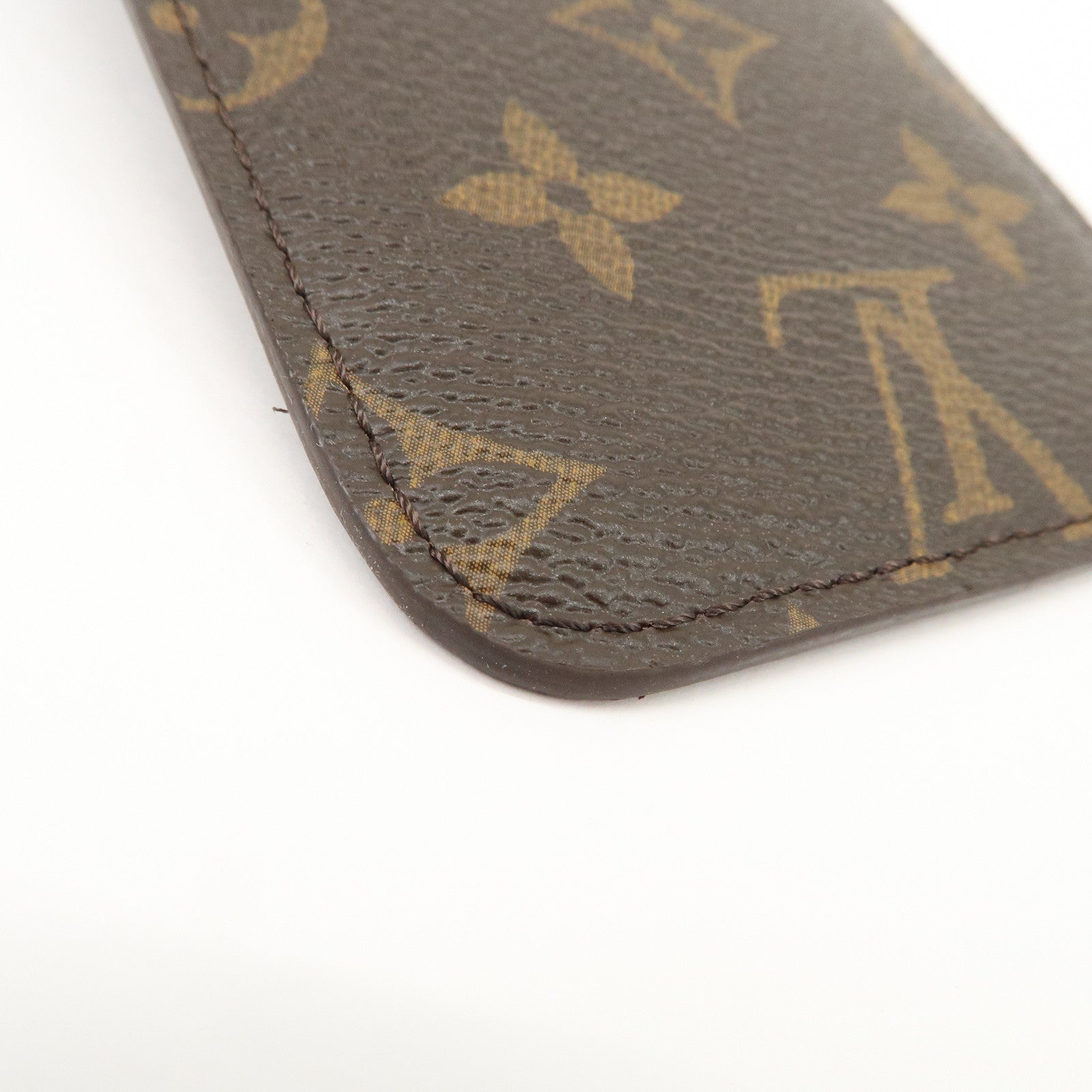 Louis Vuitton Monogram Canvas Phone Case Brown M60373