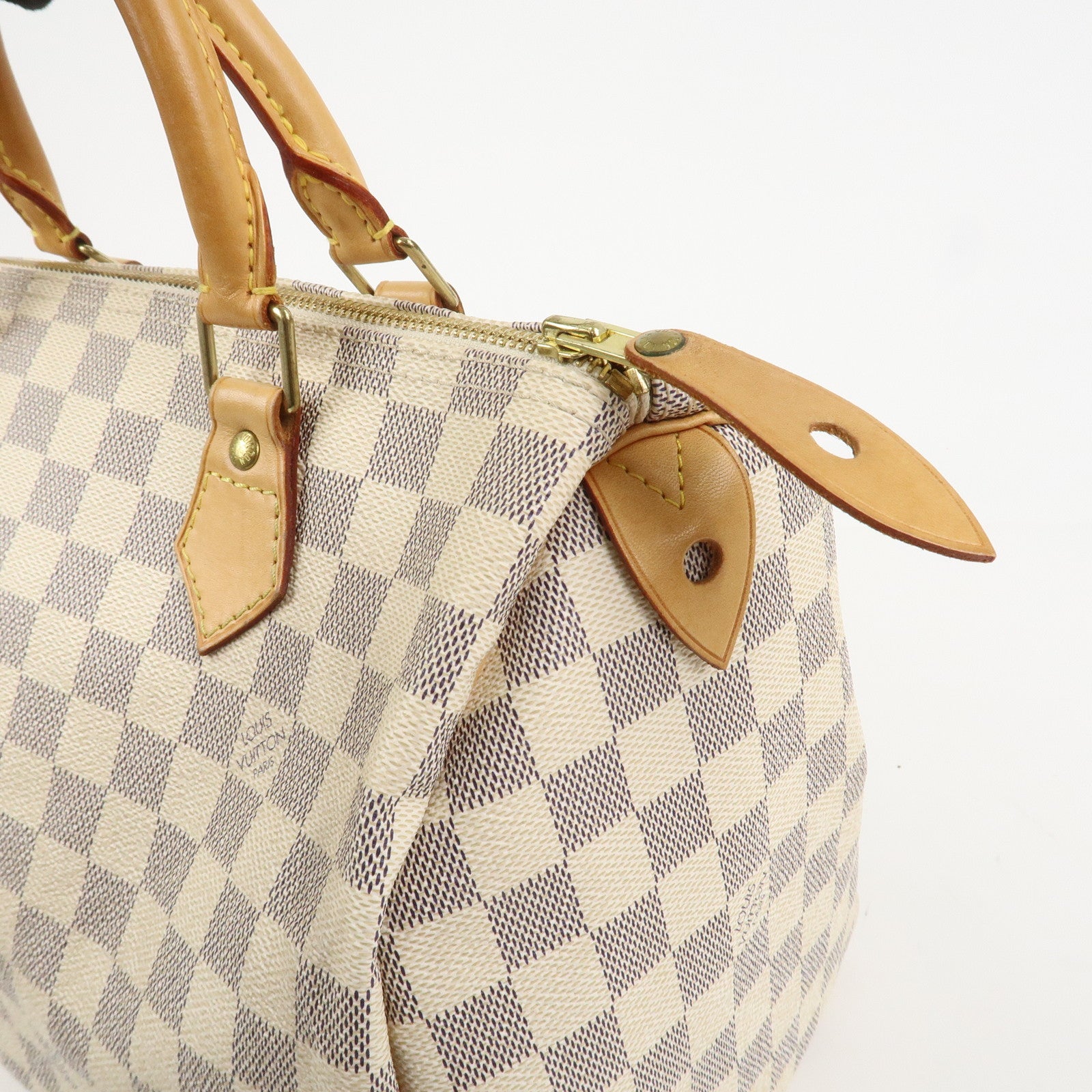 Louis Vuitton Damier Azur Speedy 30 Boston Bag Hand Bag N41533