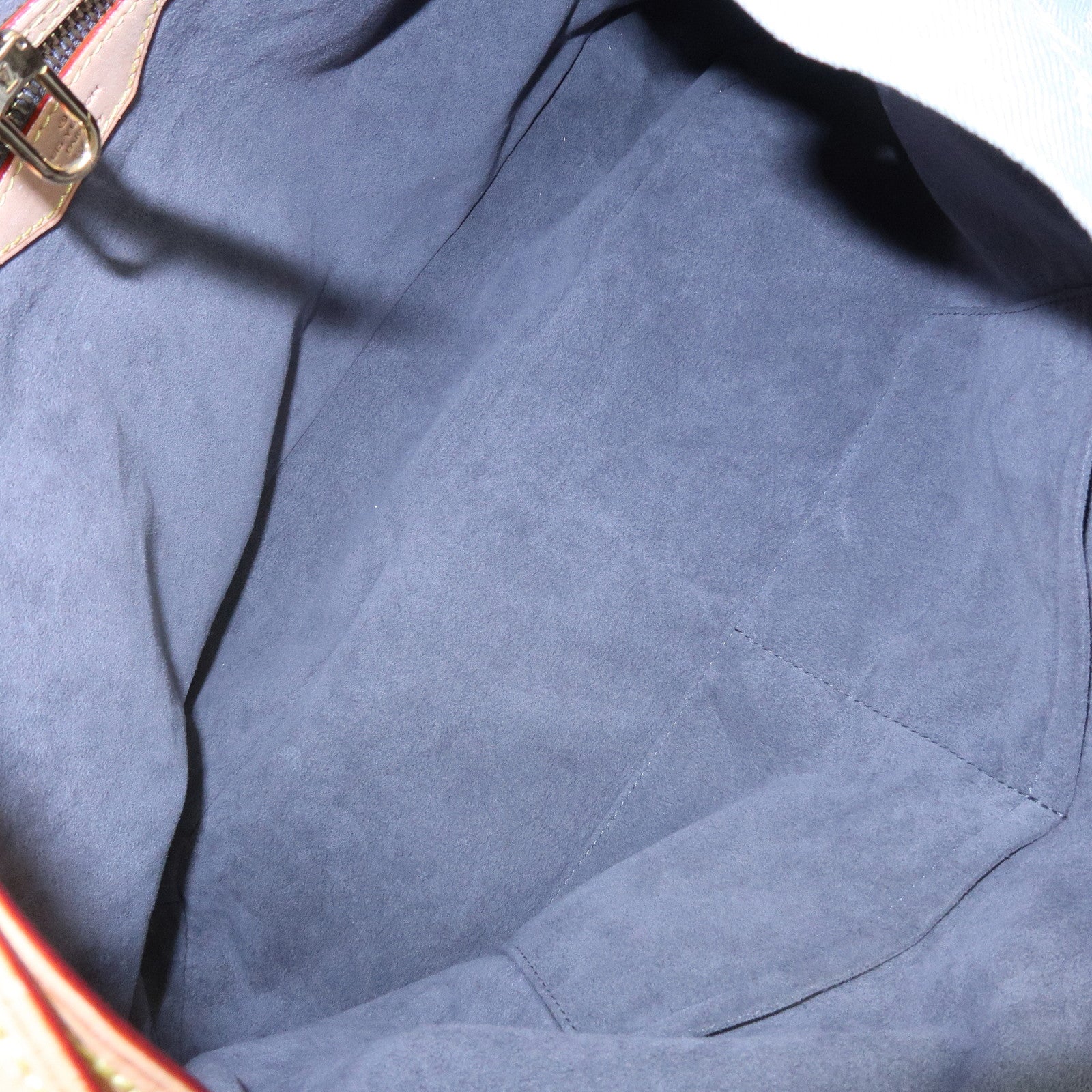 Louis Vuitton Monogram Denim Daily GM Shoulder Bag Blue M40492