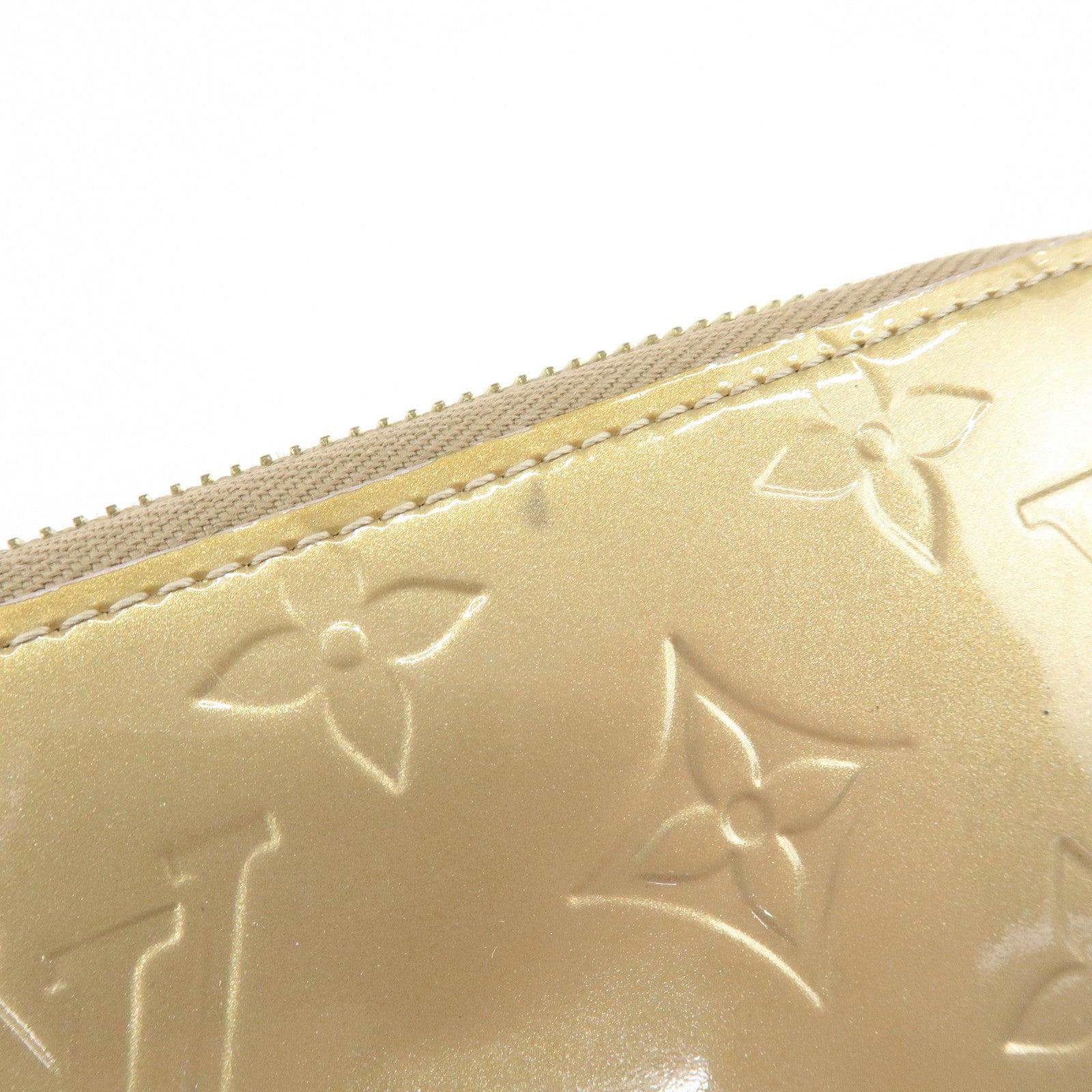 Louis Vuitton Monogram Vernis Round Zippy Long Wallet M91761
