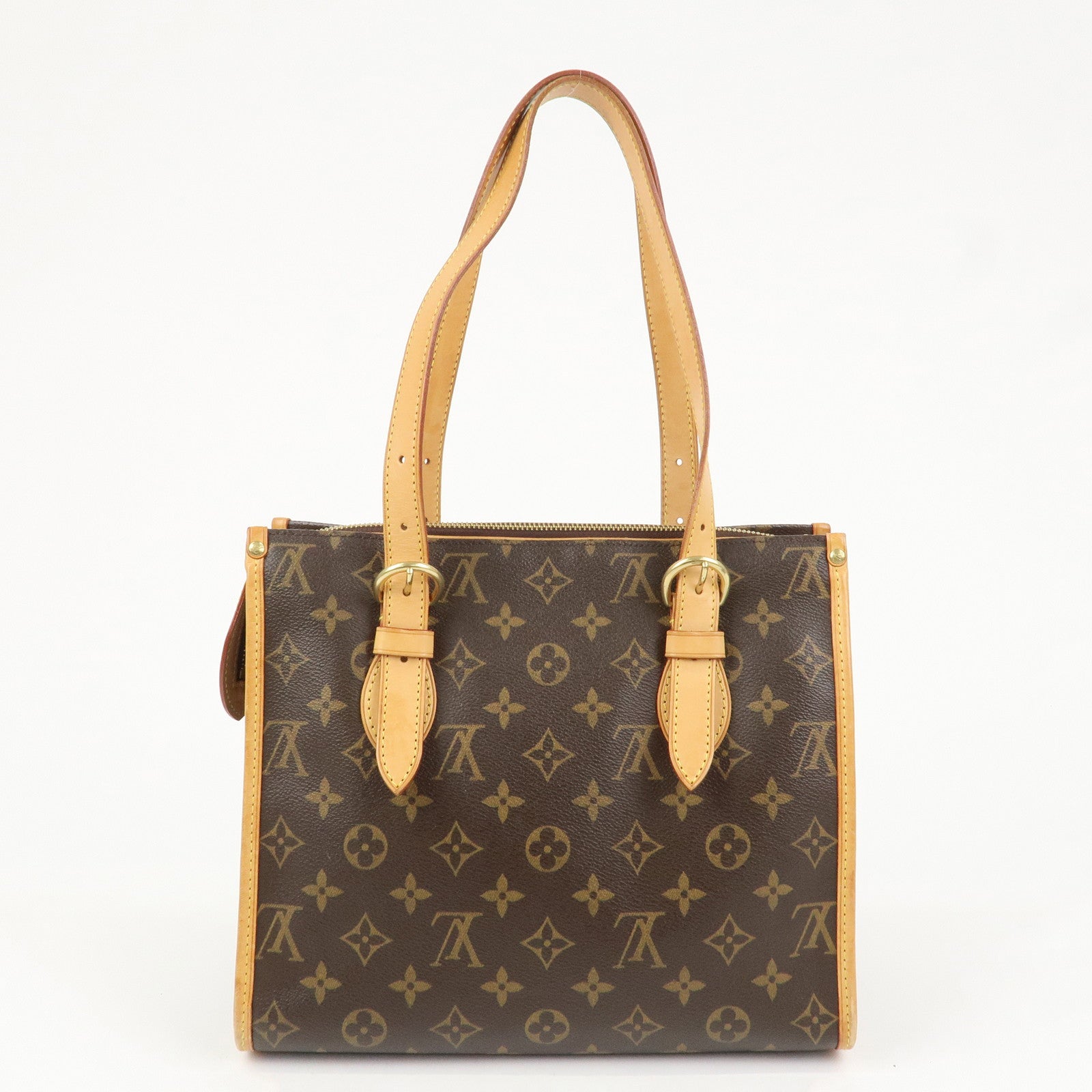 Louis Vuitton Monogram Popincourt Haut Shoulder Bag Brown M40007