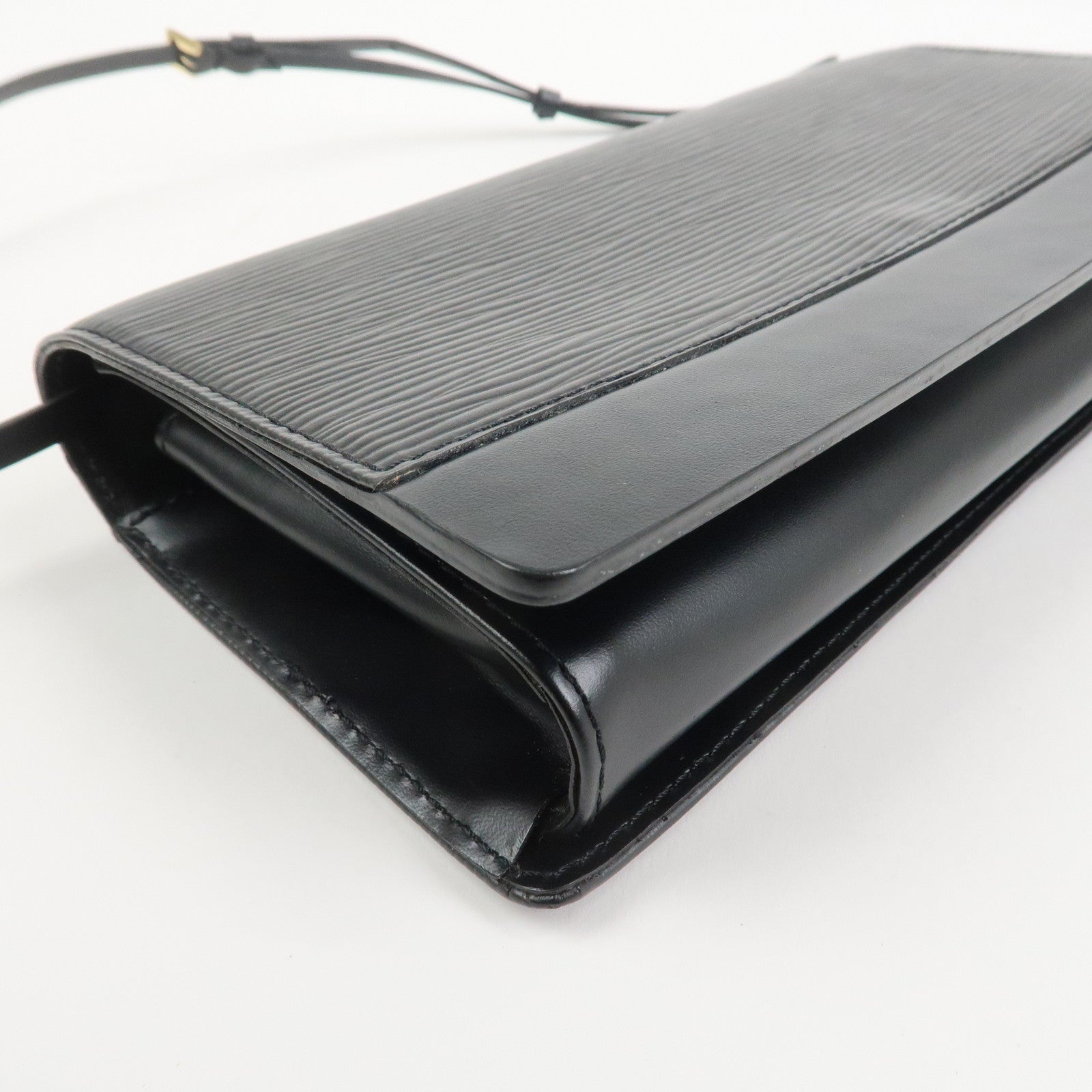 Louis Vuitton Epi Honfleur Shoulder Bag Hand Bag Noir Black M52732