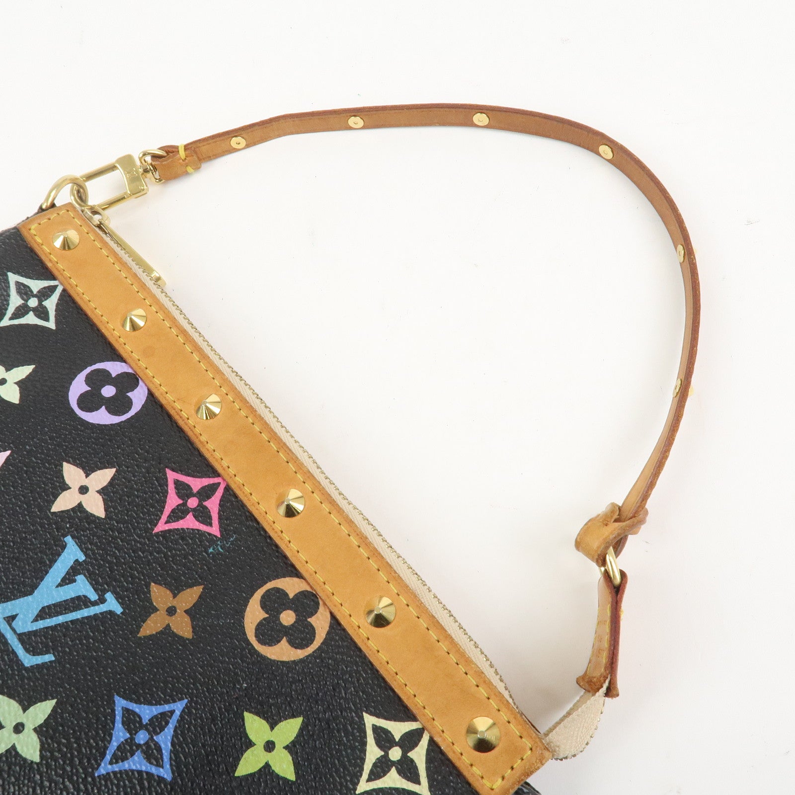 Louis Vuitton Monogram Multicolor Pochette Accessoires Noir M92648