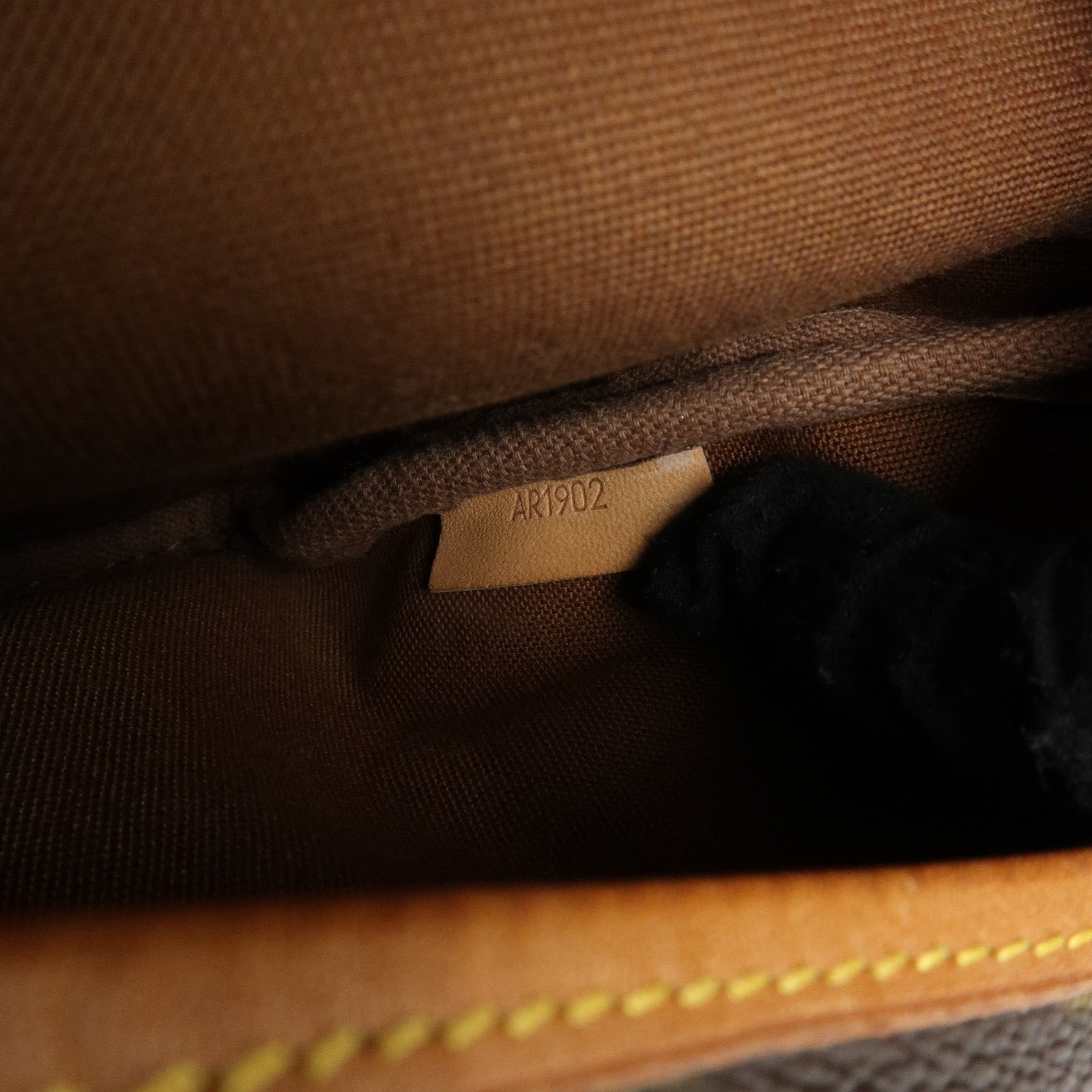 Louis Vuitton Monogram Saumur 30 Canvas Shoulder Bag Brown M42256