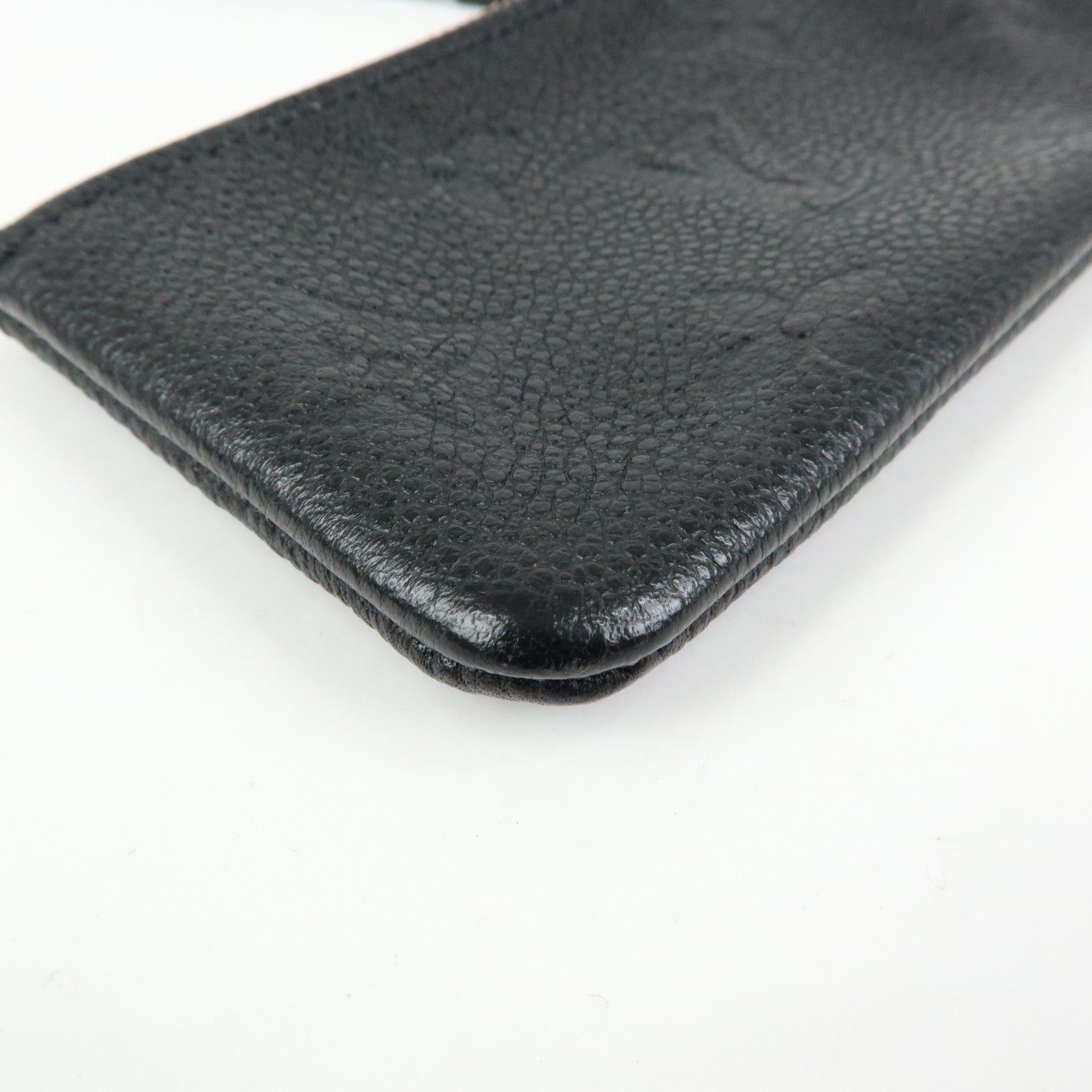 Louis Vuitton Monogram Empreinte Pochette Cles Key Case Noir M80879