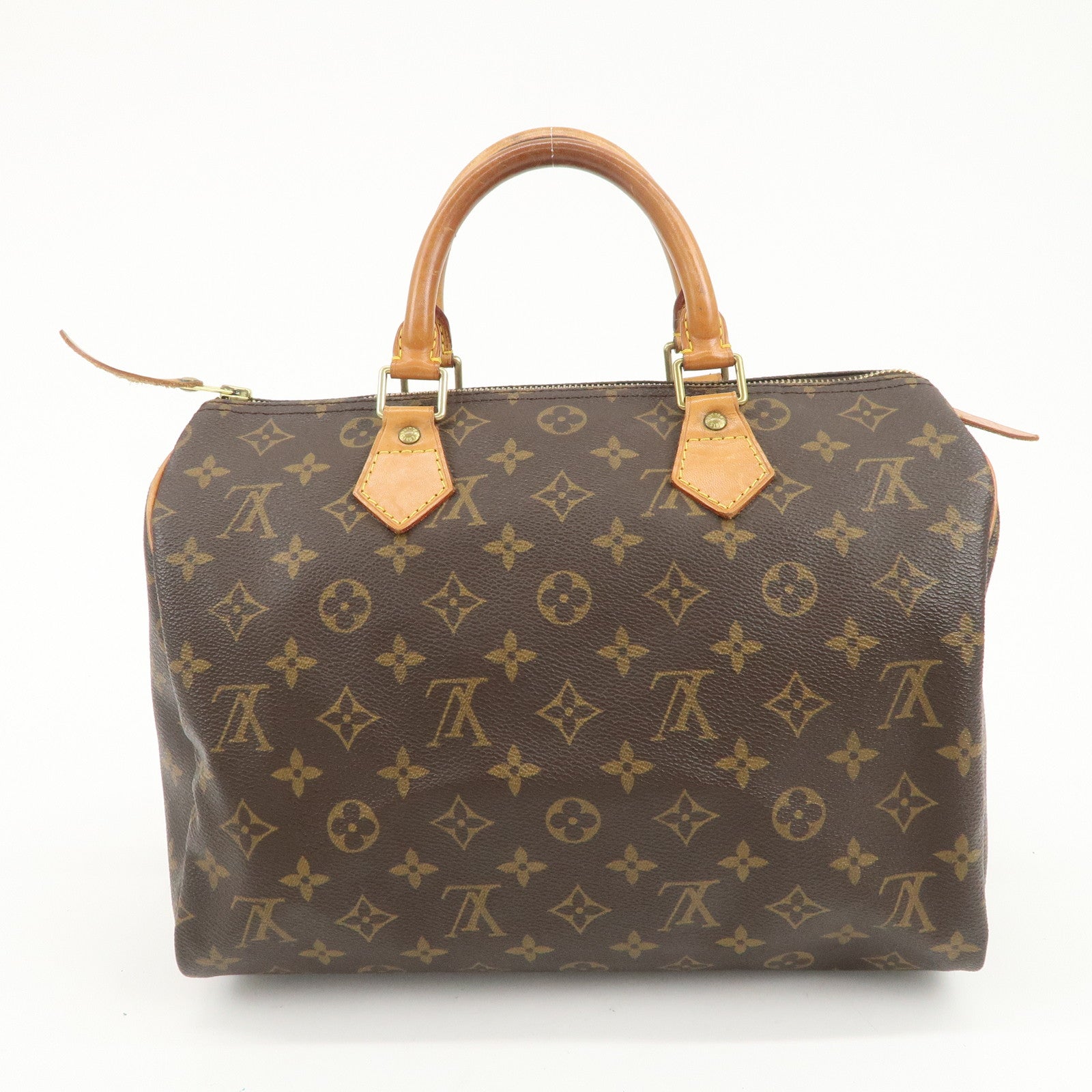 Louis Vuitton Monogram Speedy 30 Boston Bag Hand Bag Brown M41526