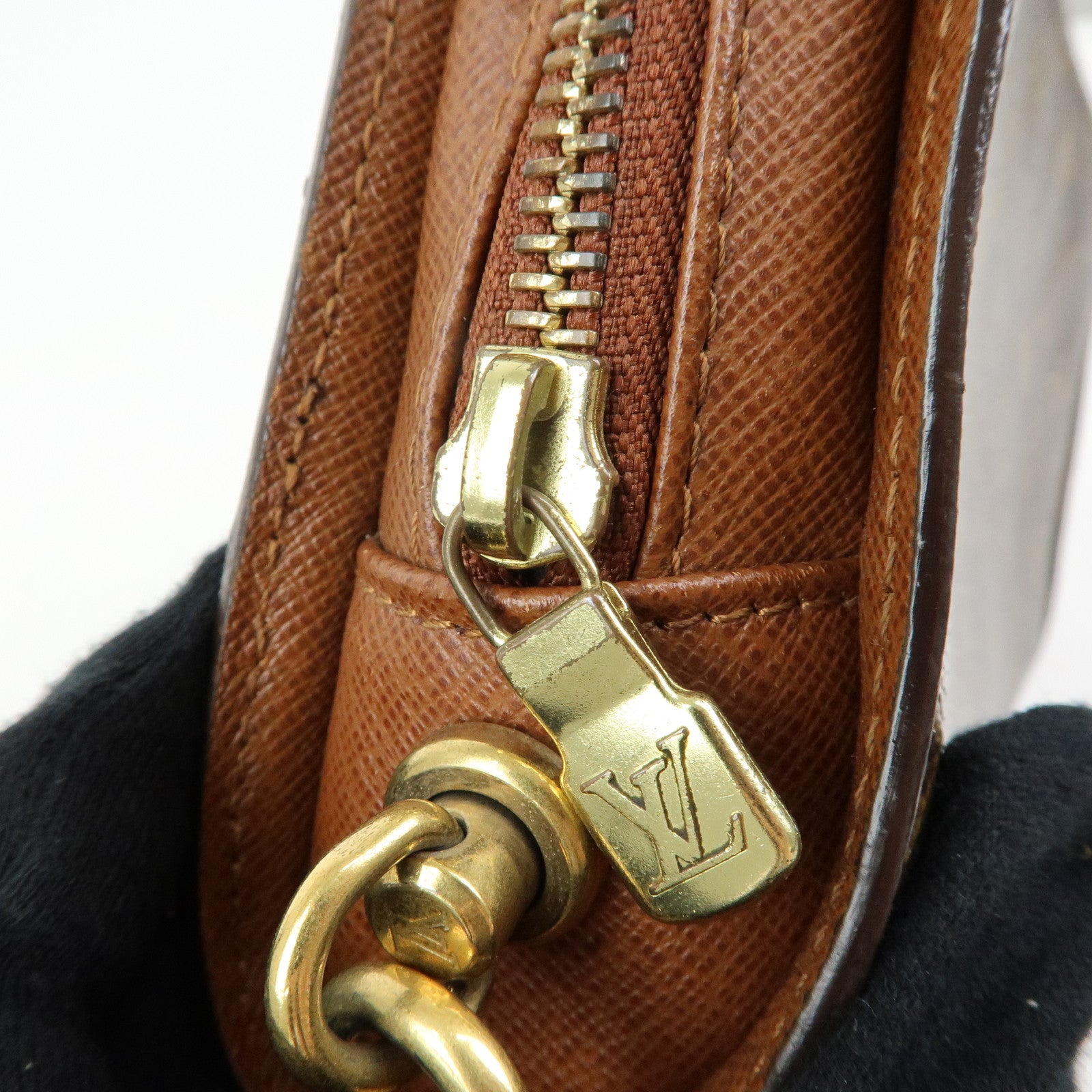 Louis Vuitton Monogram Orsay Clutch Bag Pouch Brown M51790