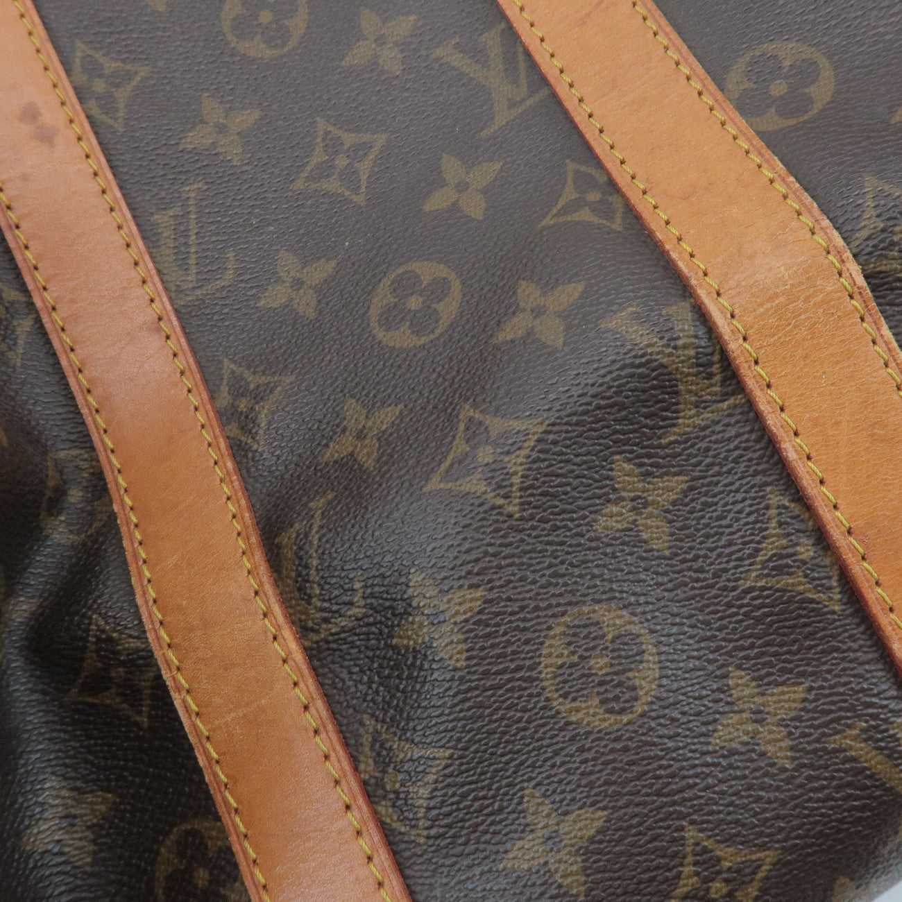Louis Vuitton Monogram Keep All Bandouliere 45 Boston Bag M41418