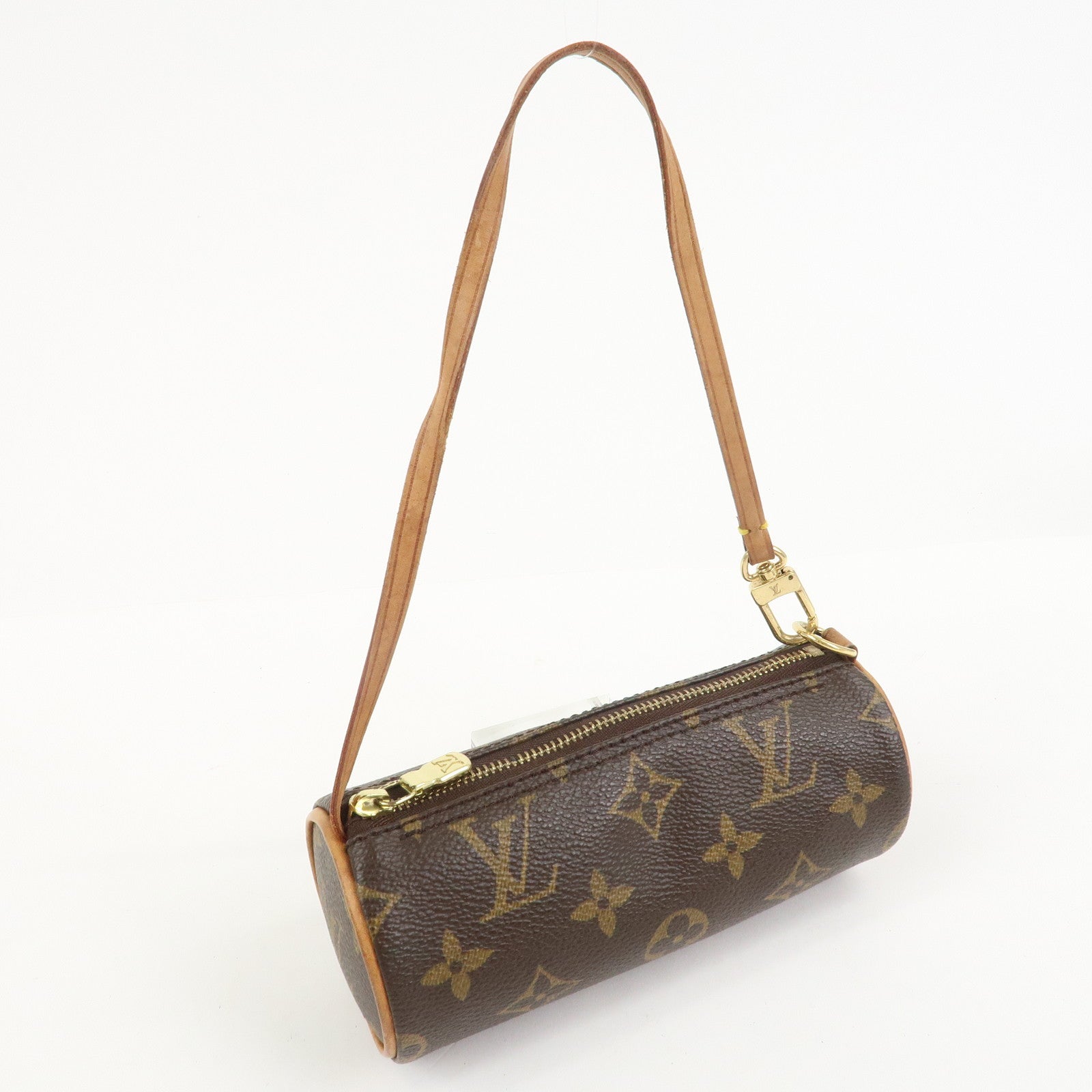 Louis Vuitton Monogram Mini Pouch for Papillon Bag Brown