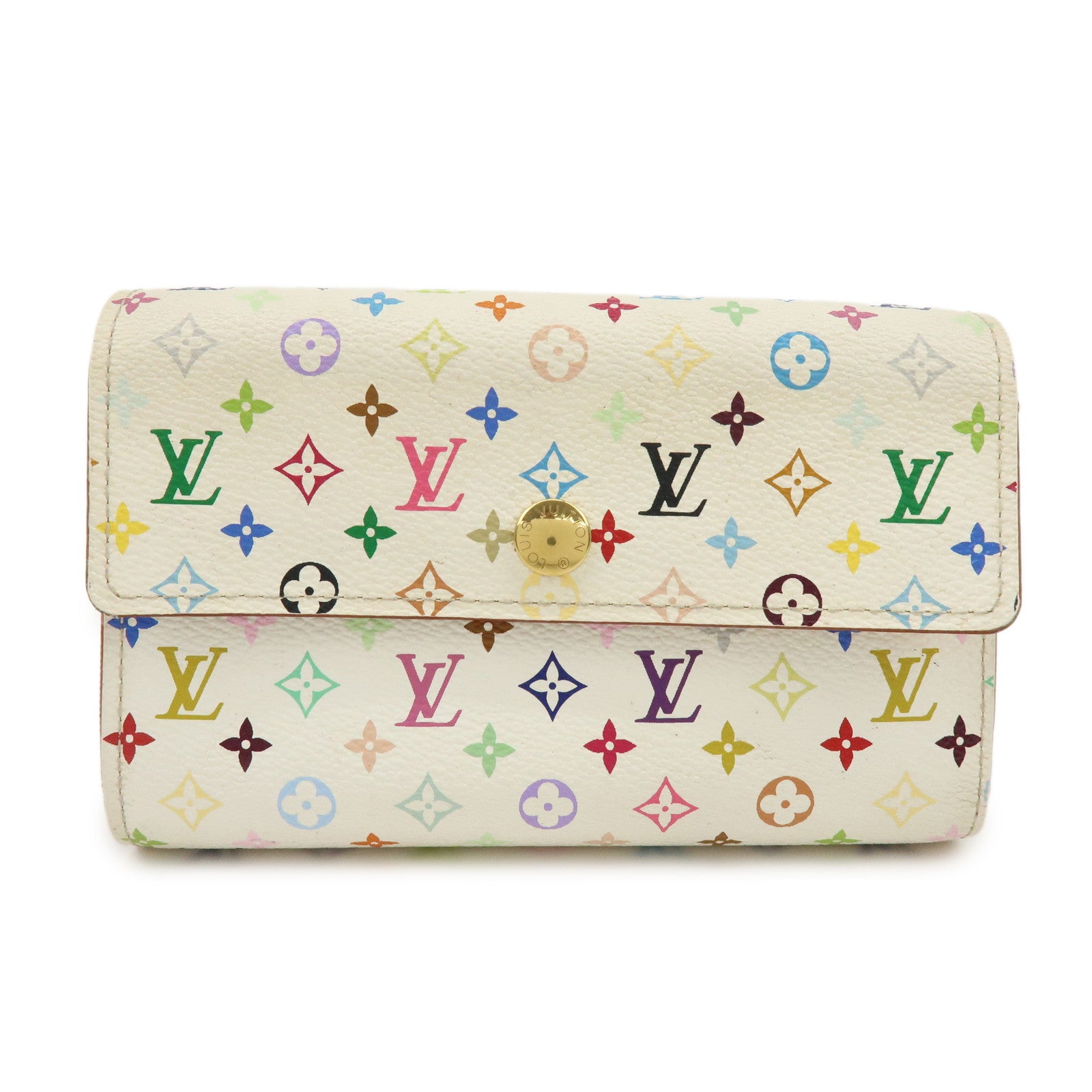 Louis Vuitton Monogram Multicolor Portefeuille Alexandra Wallet