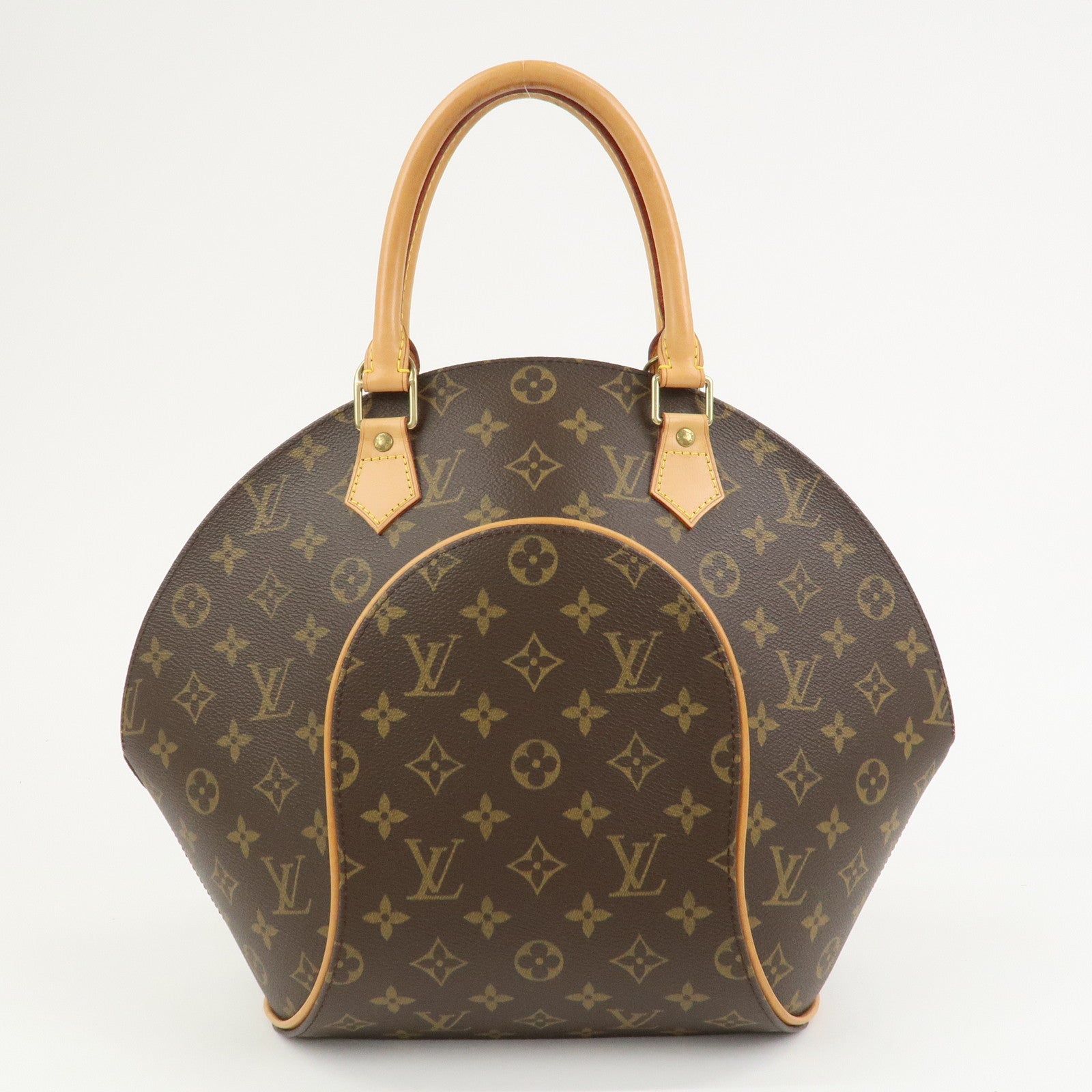 Louis Vuitton Monogram Ellipse MM Hand Bag Brown M51126