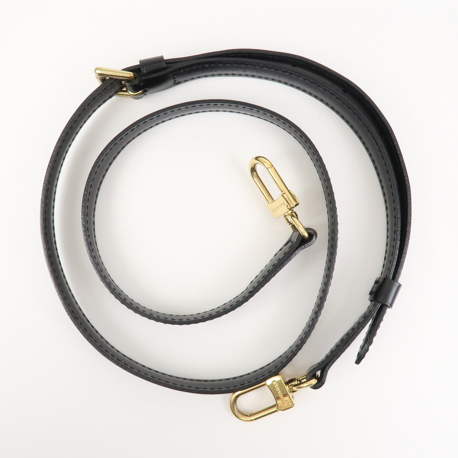 Louis Vuitton Adjustable Shoulder Strap For Epi Bags Noir Black