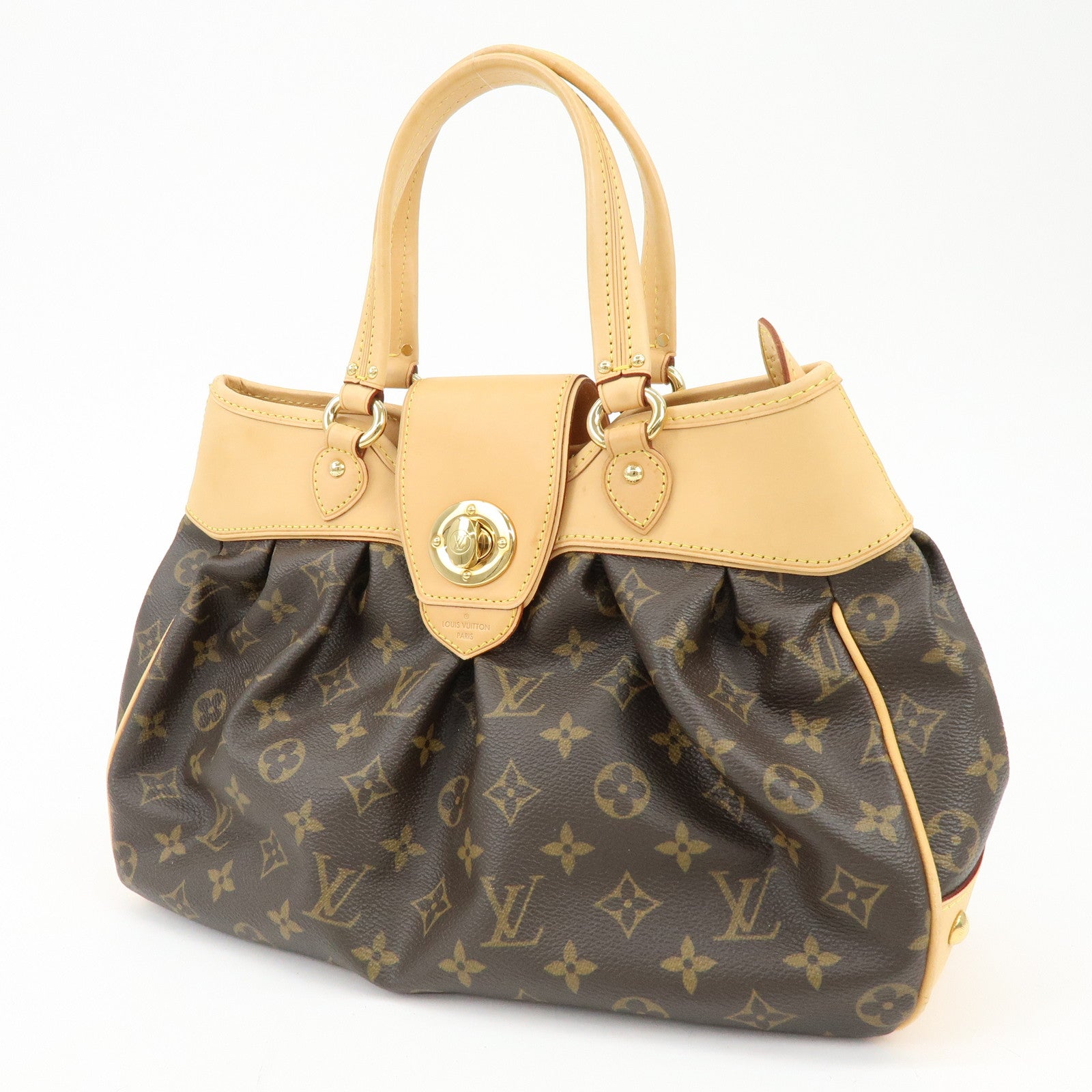 Louis Vuitton Monogram Boetie PM Hand Bag Brown M45715