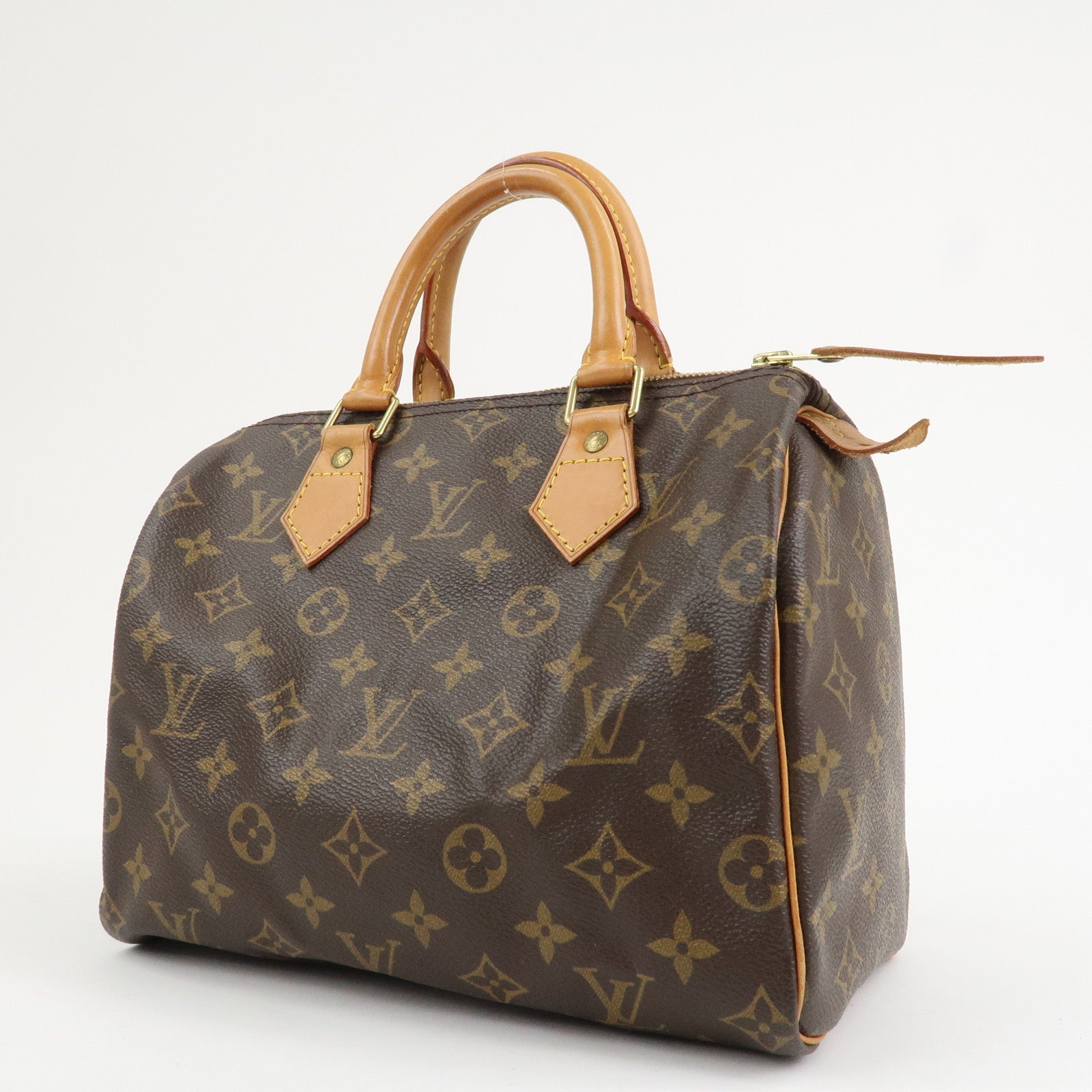 Louis Vuitton Monogram Speedy 25 Boston Bag Hand Bag M41528