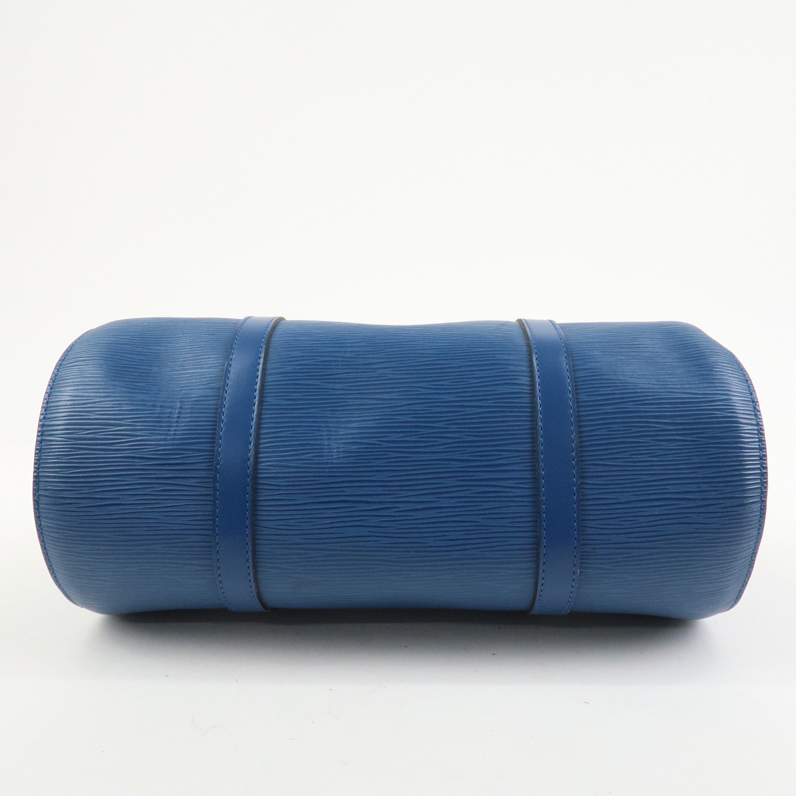 Louis Vuitton Epi Soufflot Shoulder Bag Hand Bag Toledo Blue M52225