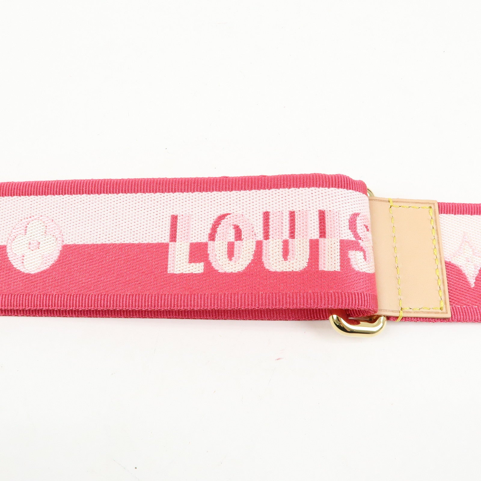 Louis Vuitton Adjustable Shoulder Strap for Neverfull BB Rose Peony