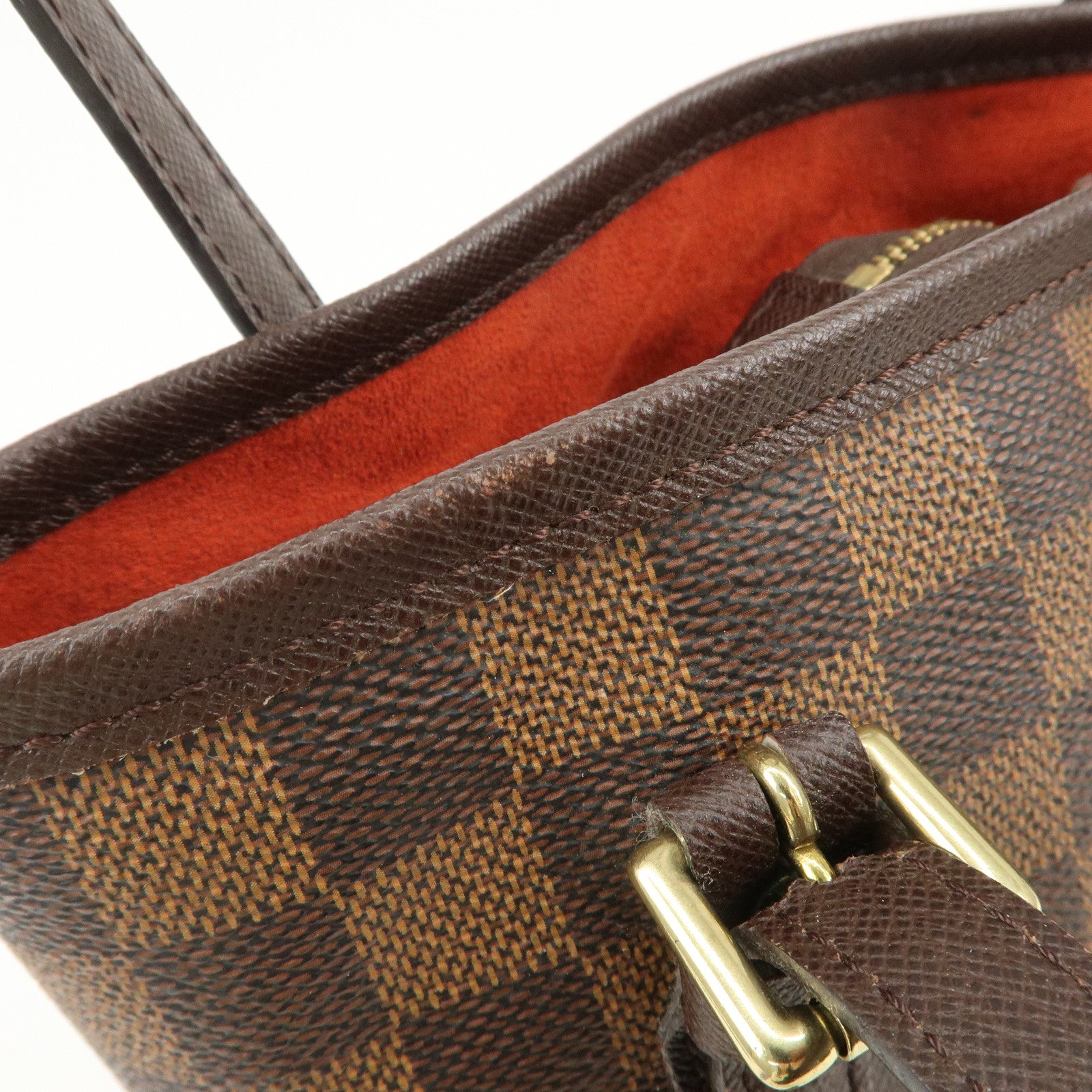 Louis Vuitton Damier Ebene Male Tote Bag Hand Bag Brown N42240