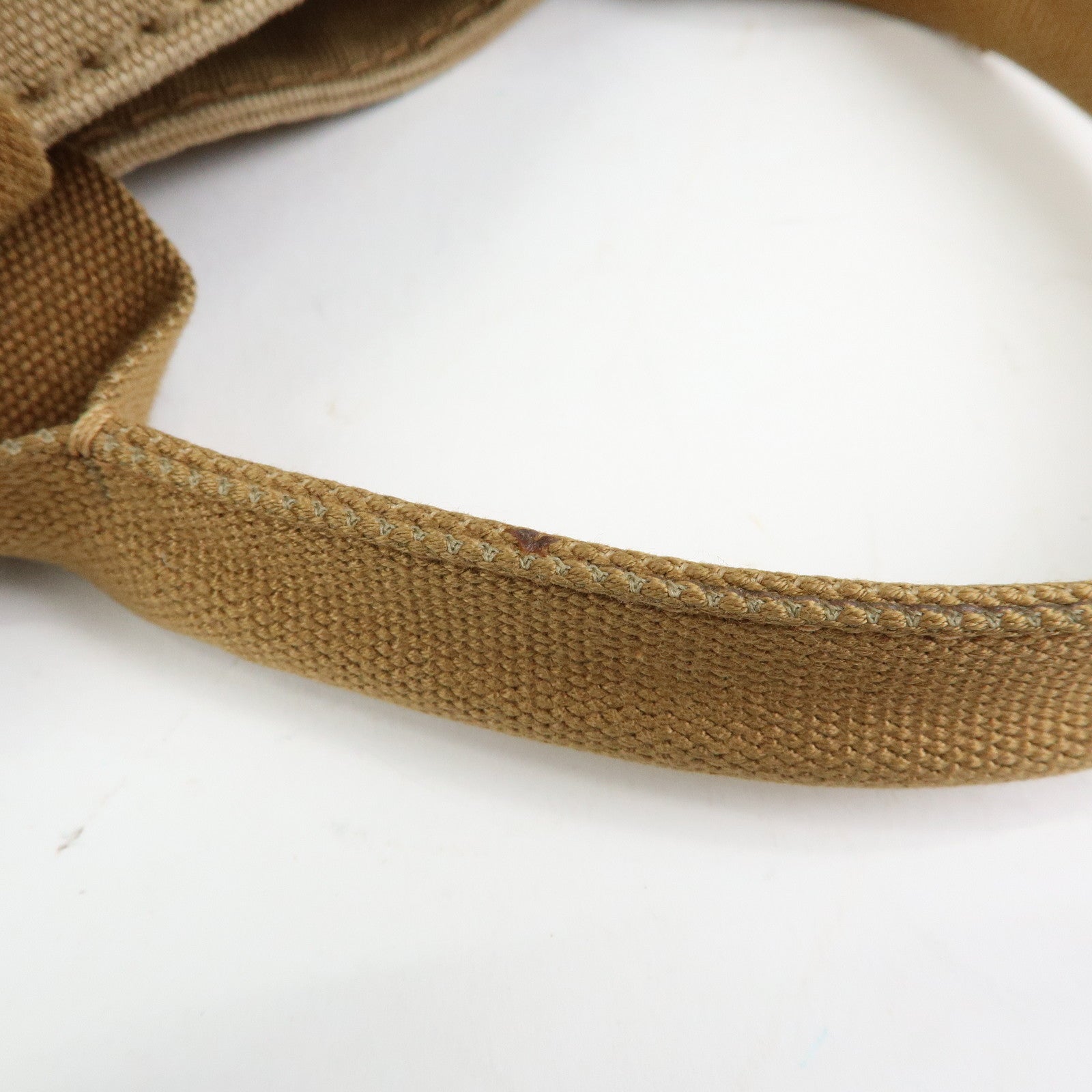 PRADA Triangle Logo CANAPA Canvas 2Way Bag Hand Bag Shoulder Bag