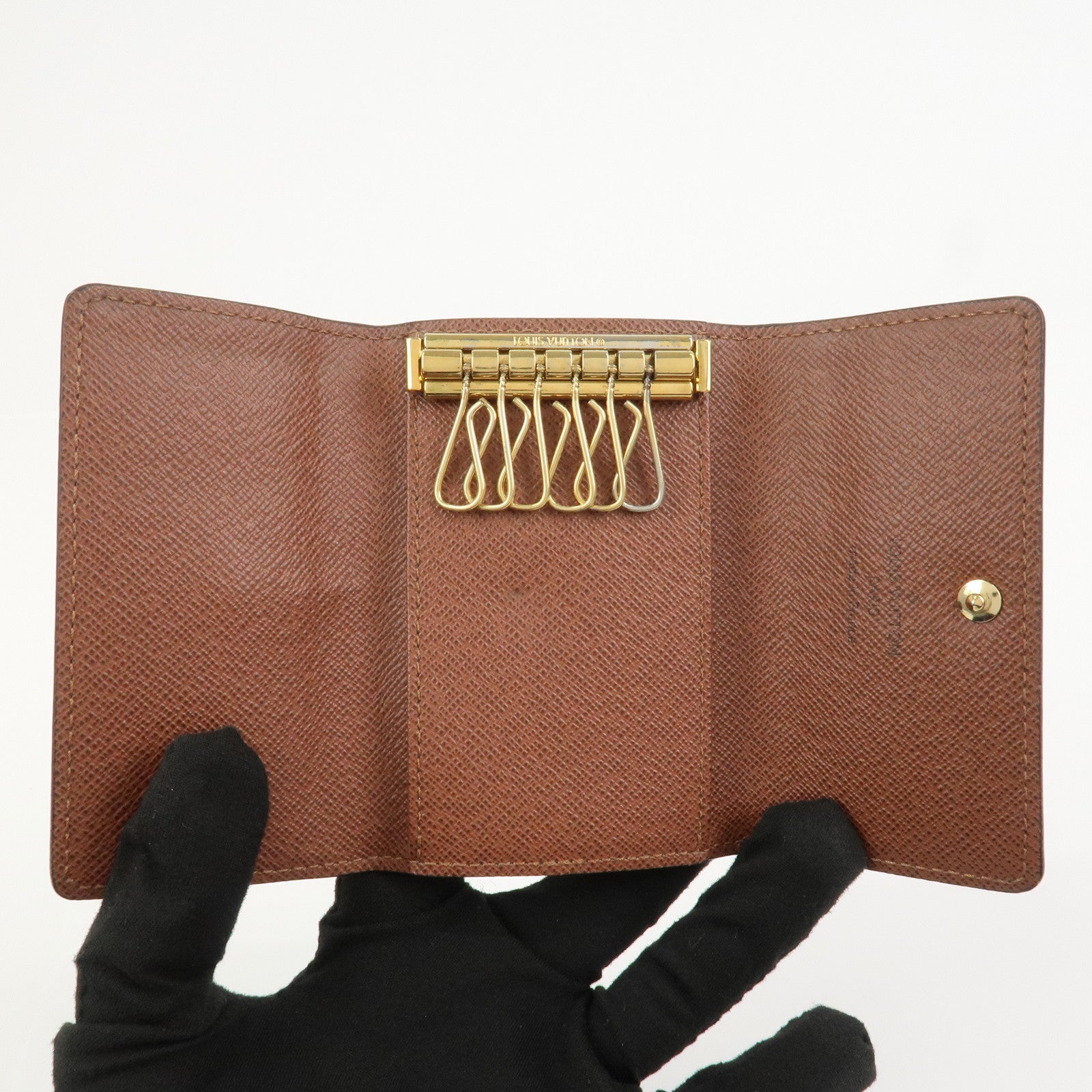 Louis Vuitton Monogram Multicles 6 Key Case Key Holder Brown M62630