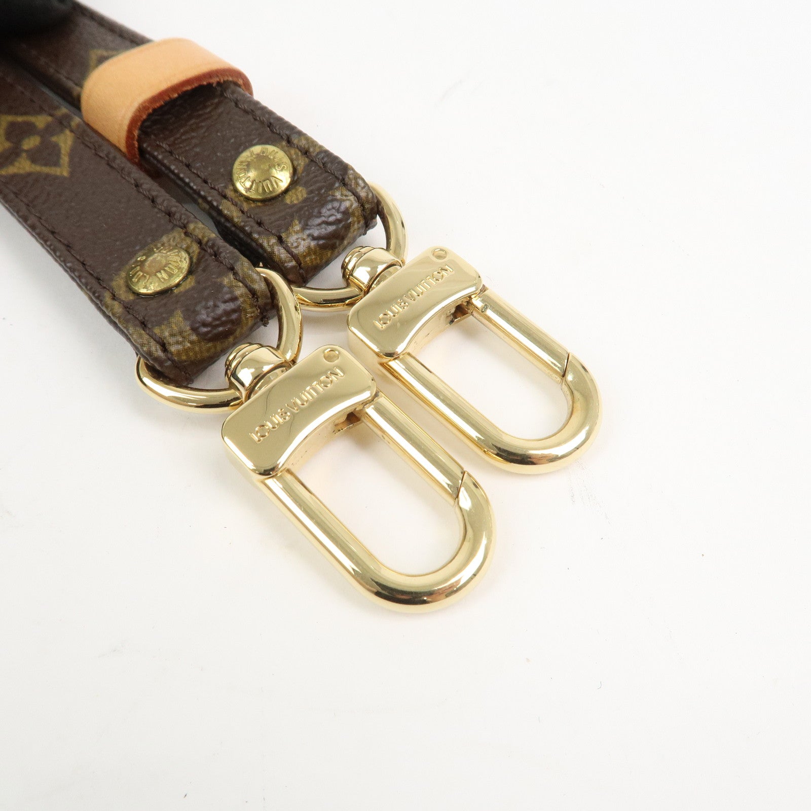 Louis Vuitton Monogram Adjustable Shoulder Strap Brown J60068
