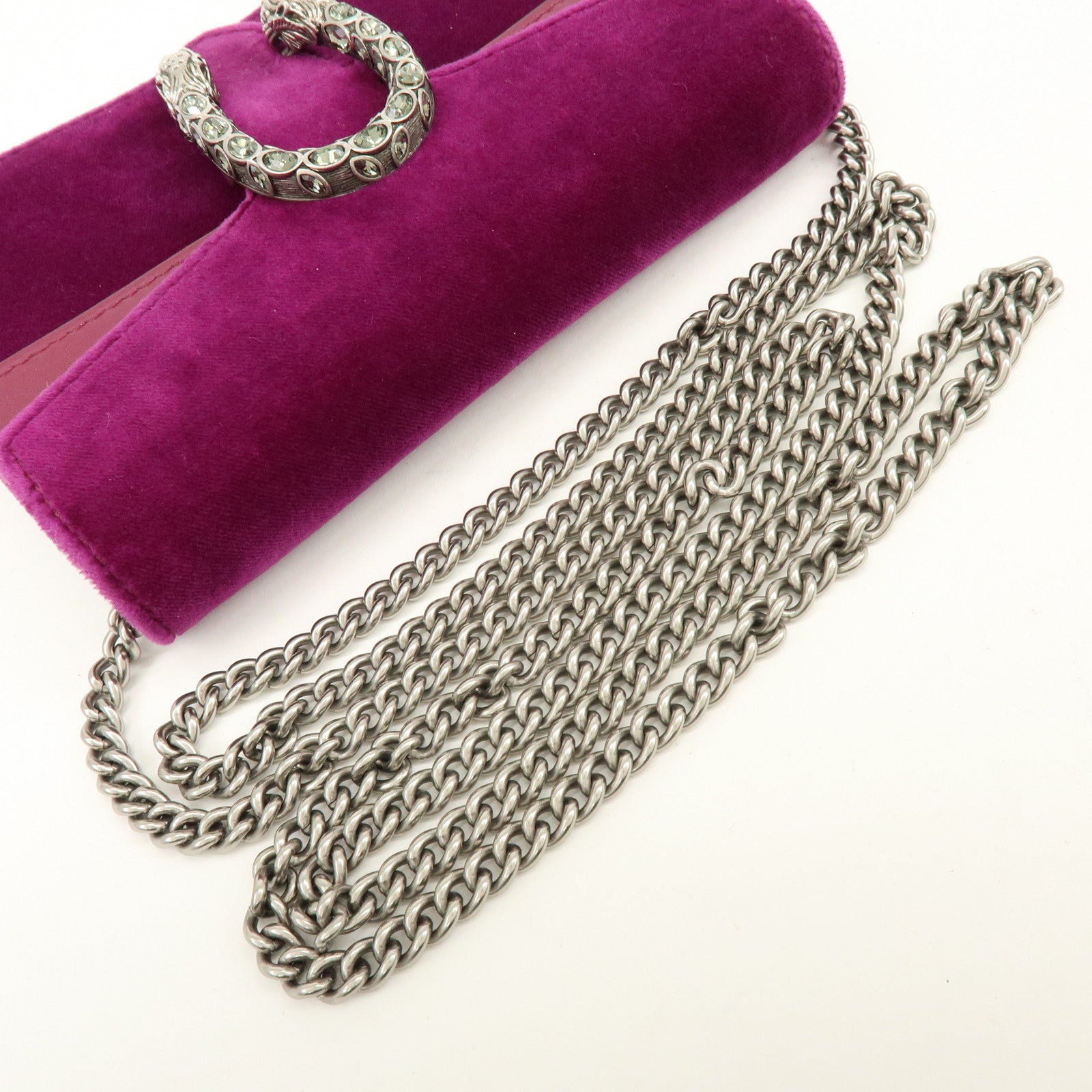 GUCCI Dionysus Super Mini Bag Suede Leather Shoulder Bag 476432