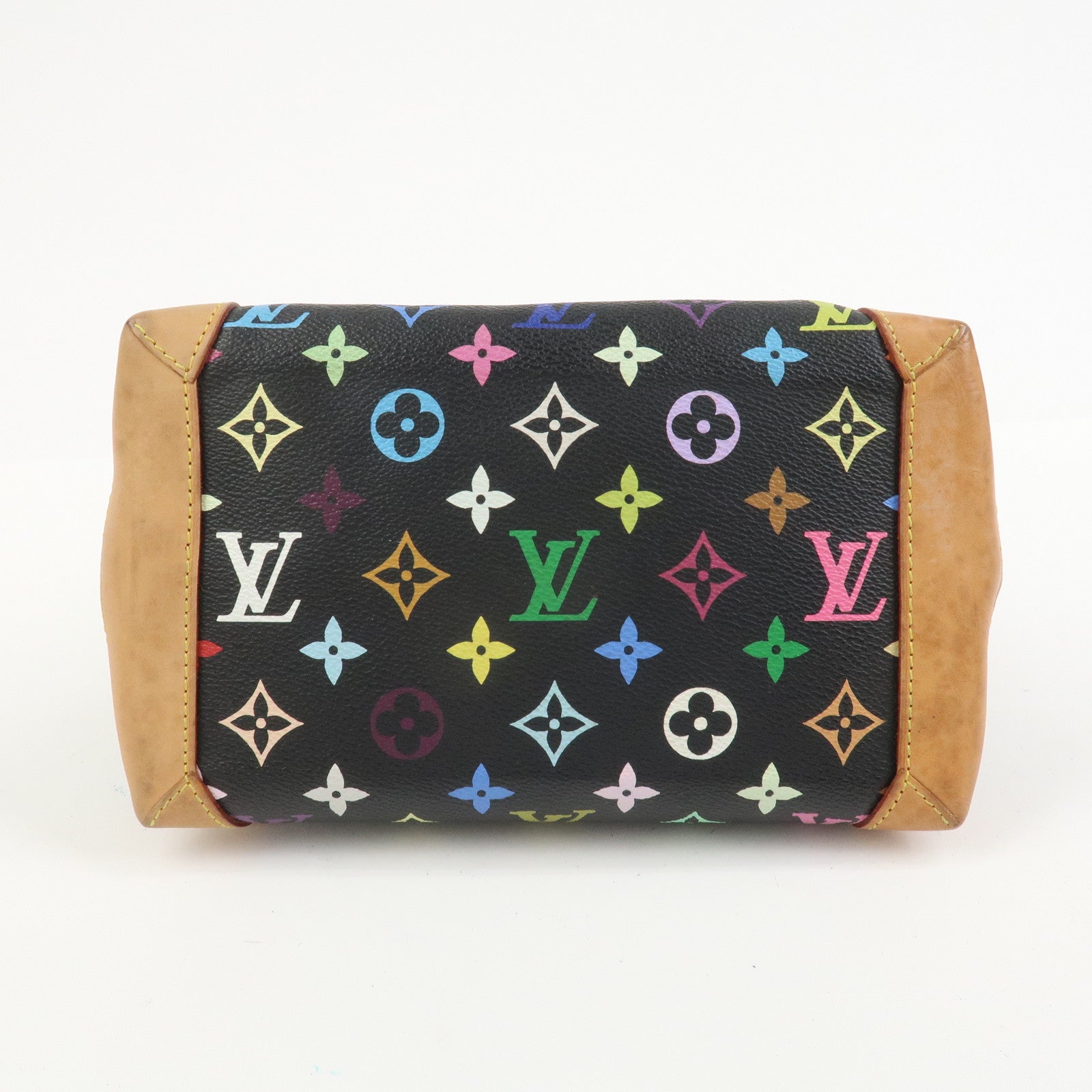 Louis Vuitton Monogram Multicolor Audra Hand Bag Noir Black M40048