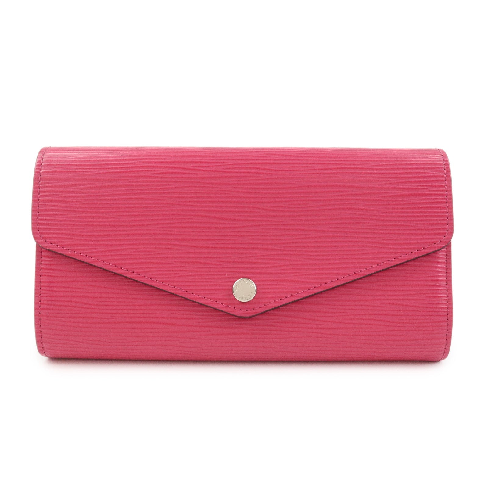 Louis Vuitton Epi Portefeuille Sarah Long Wallet Fuchsia M60580