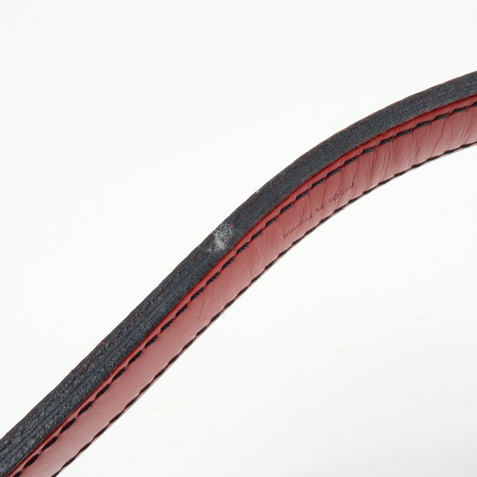 Louis Vuitton Epi Petit Noe Shoulder Bag Castilian Red M44107