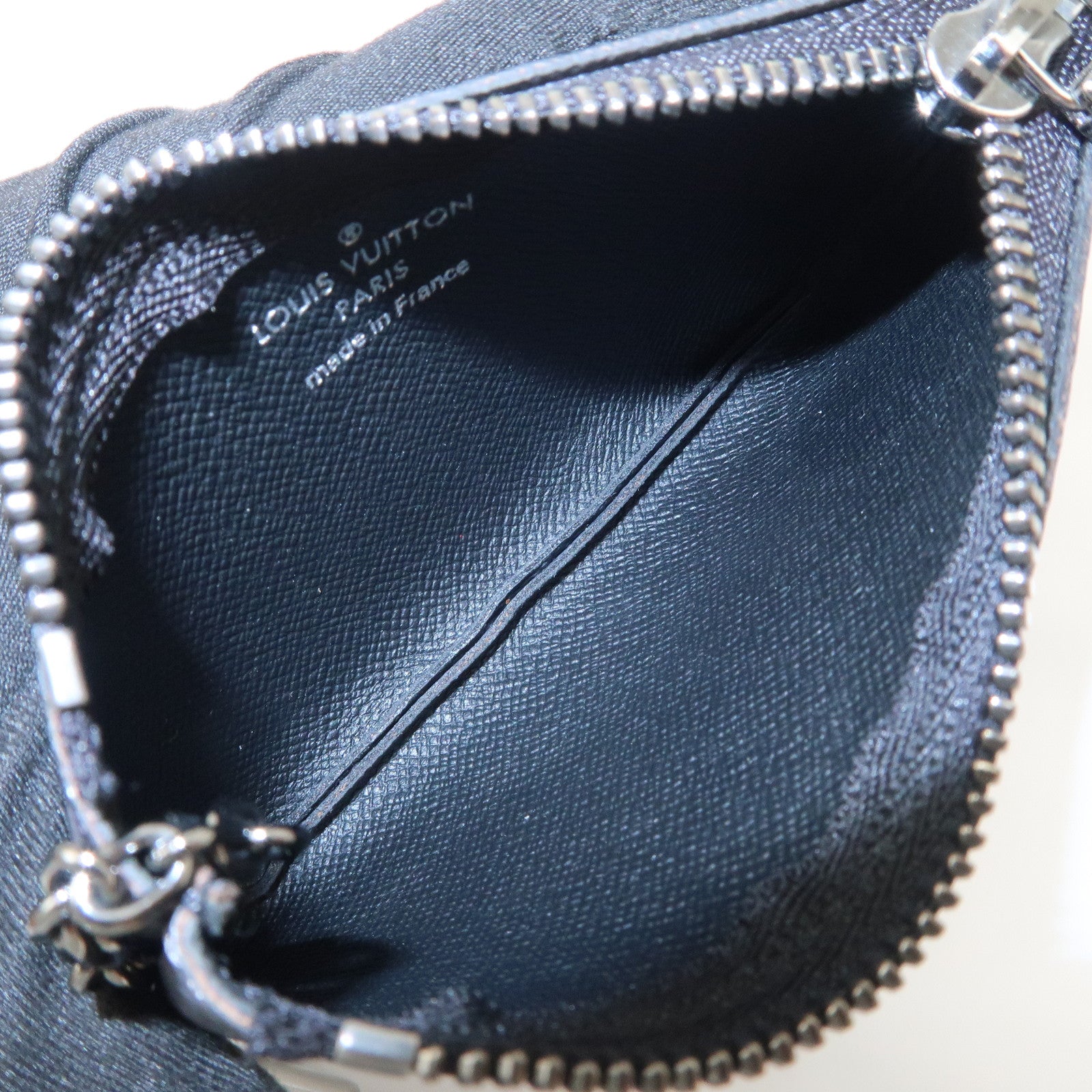 Louis Vuitton Monogram Eclipse Reverse Pochette Cles M80905
