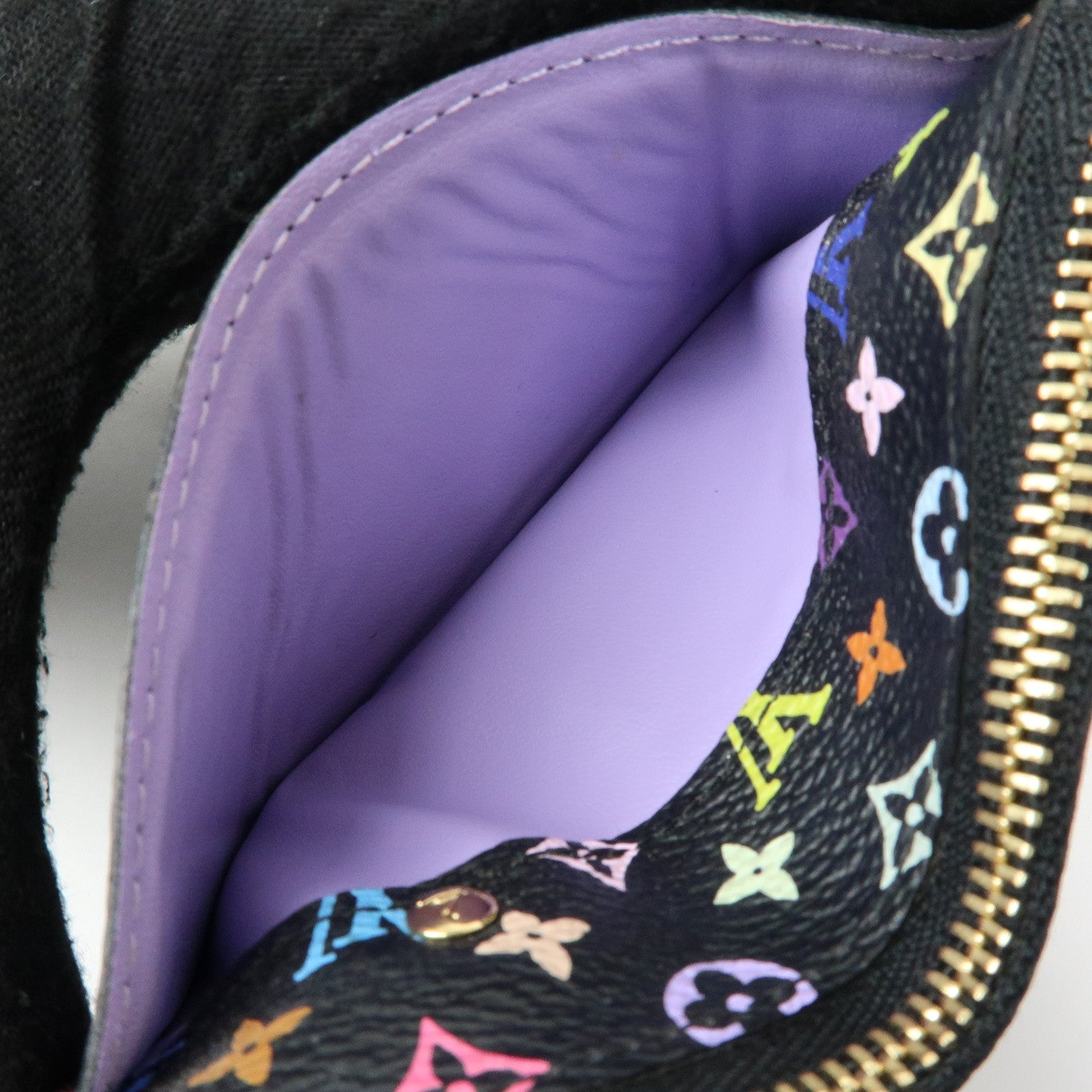 Louis Vuitton Monogram Multicolor Pochette Cles Coin Case M93735