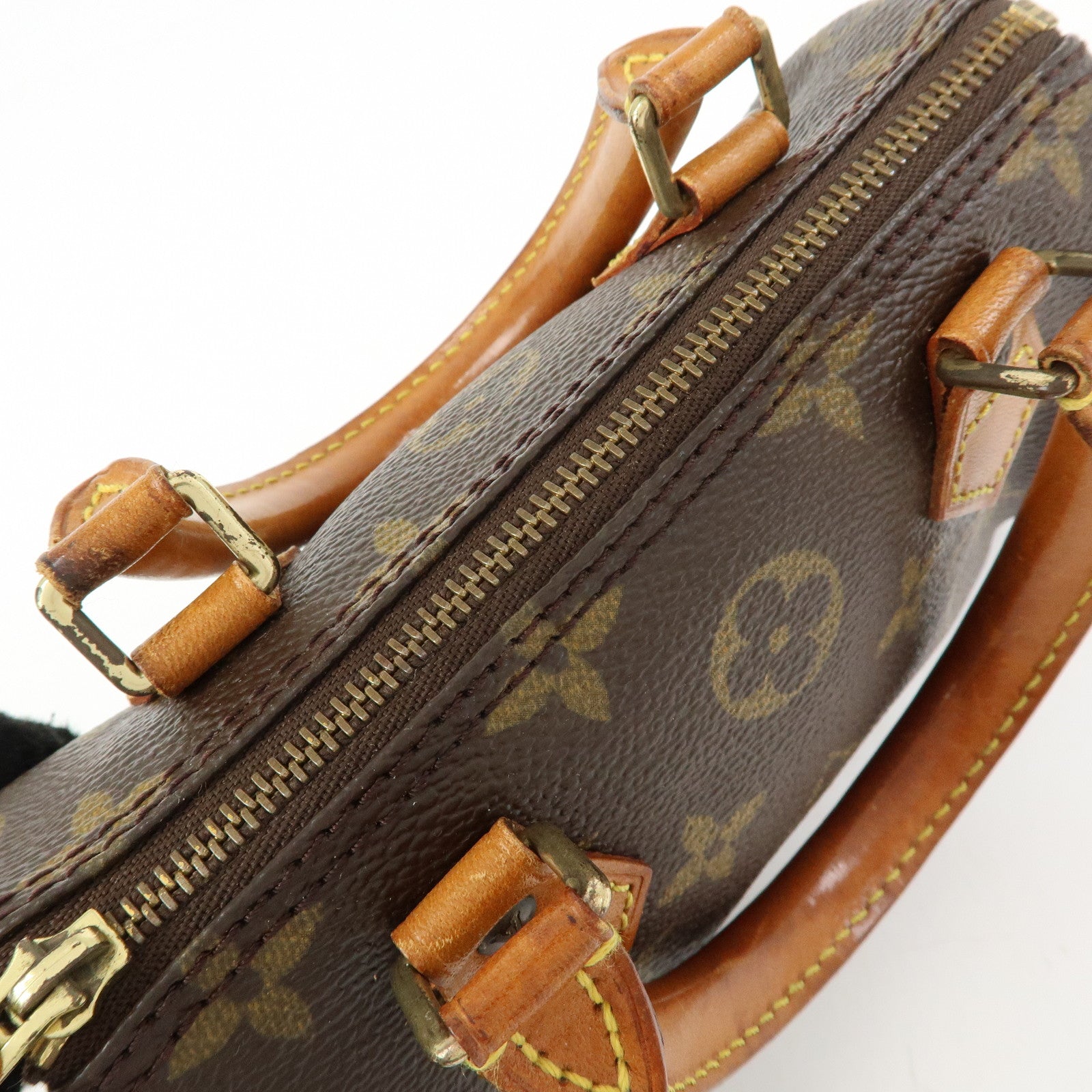 Louis Vuitton Monogram Canvas Mini Speedy Hand Boston Bag M41534