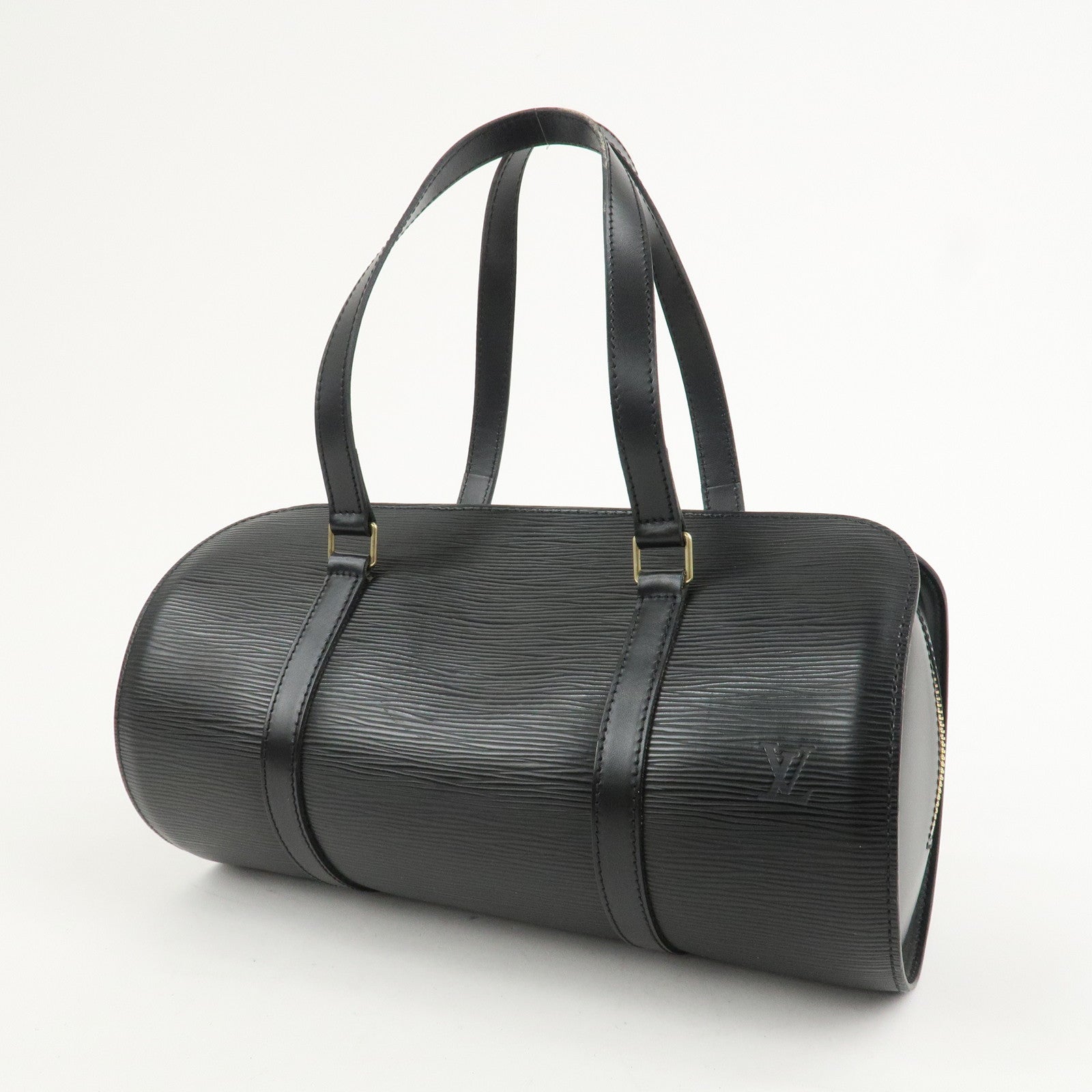 Louis Vuitton Epi Soufflot Hand Bag Shoulder Bag Noir M52862