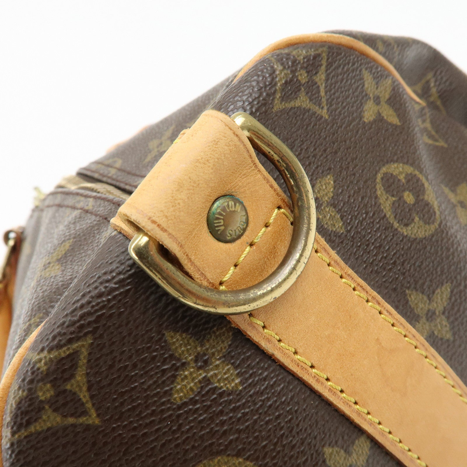 Louis Vuitton Monogram Keep All Bandouliere 55 Boston Bag M41414