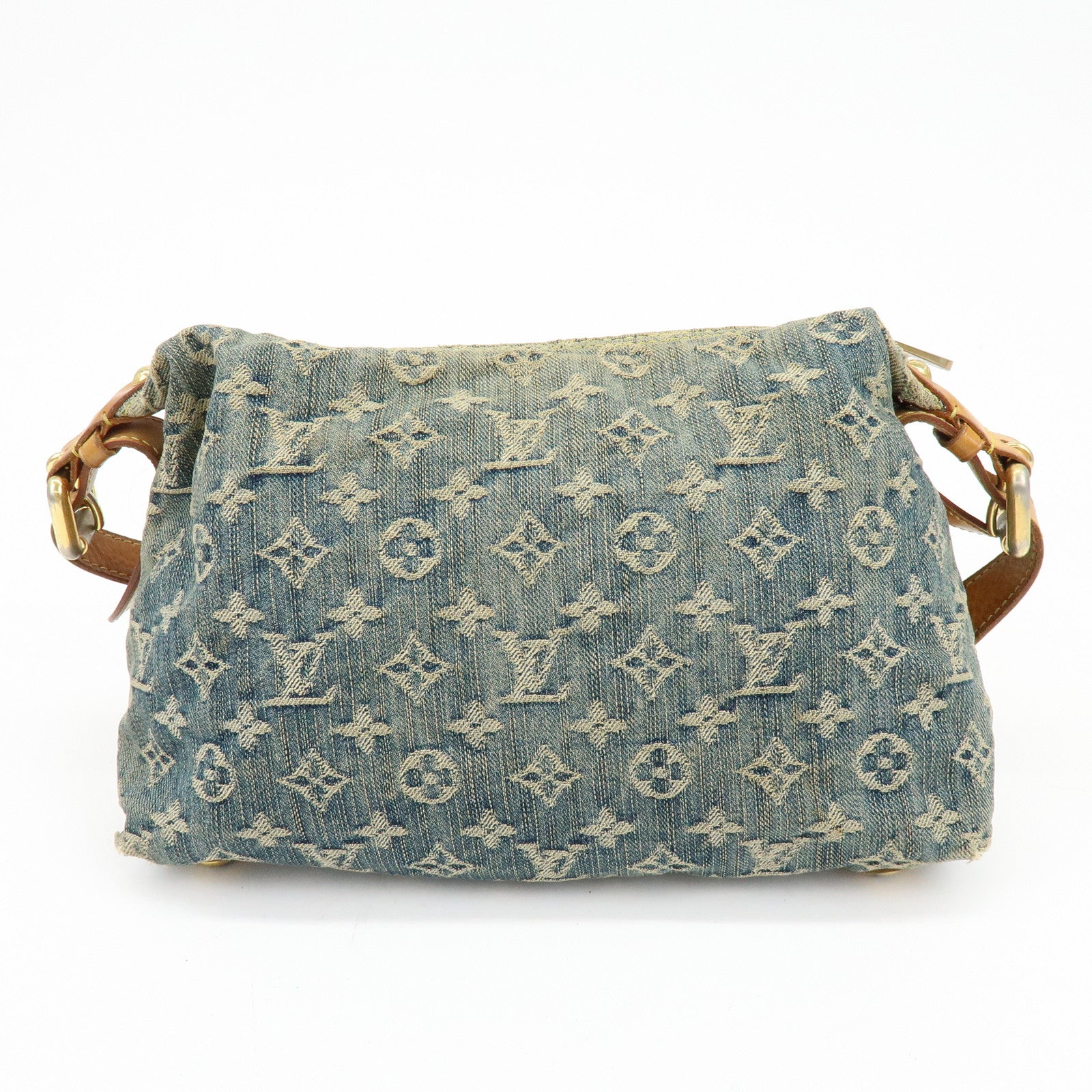 Louis Vuitton Monogram Denim Baggy PM 2Way Bag Shoulder Bag M95049
