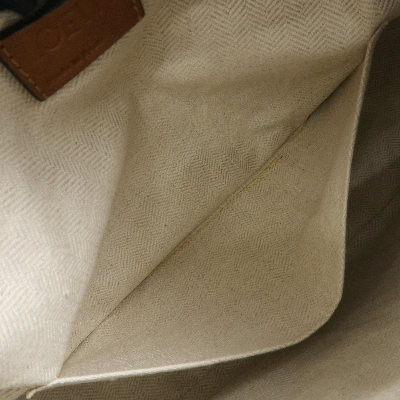 LOEWE Anagram Calf Leather Puzzle Bag Small 2Way Shoulder Bag Tan