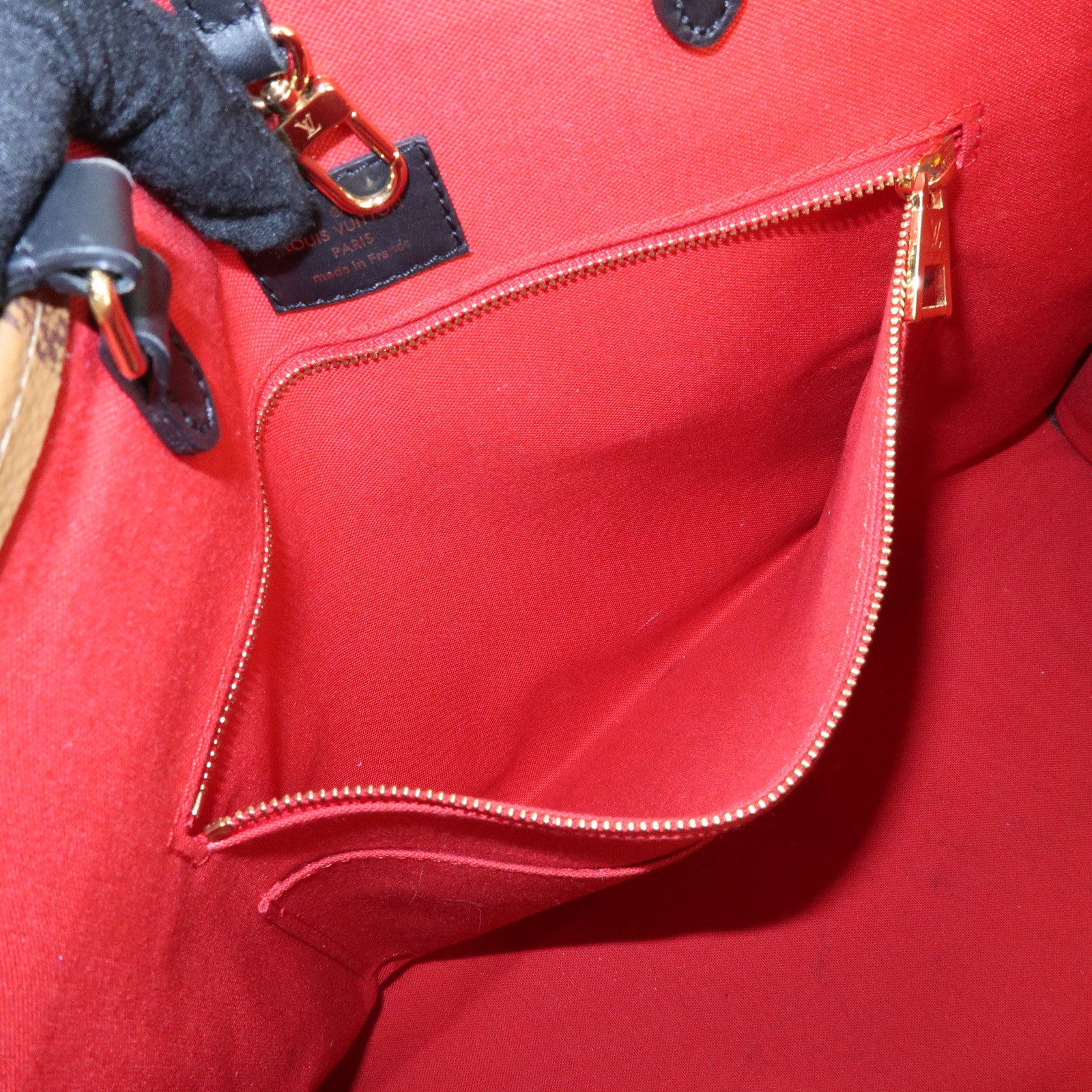 Louis Vuitton Monogram Giant On The Go GM Leather Hand Bag M45320