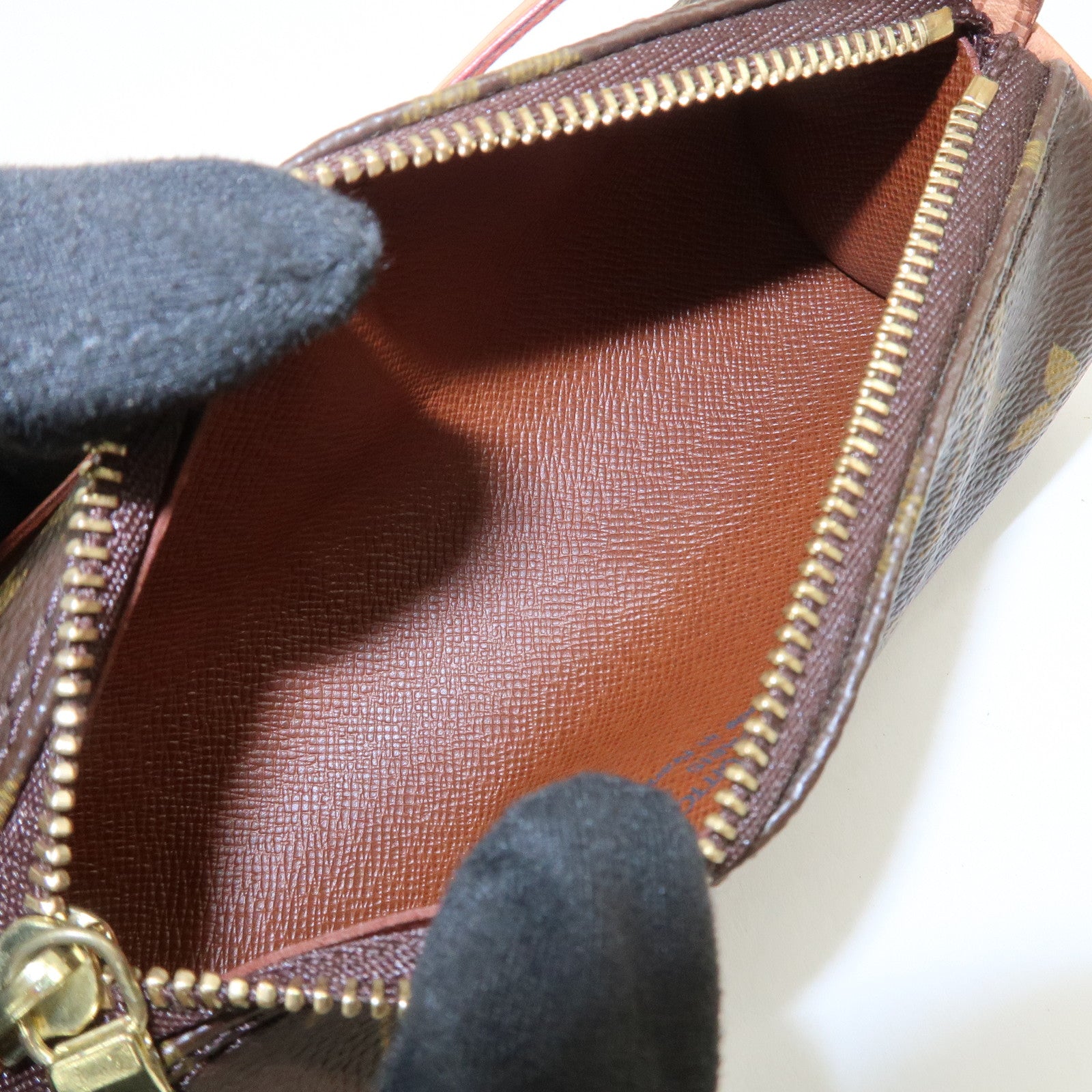 Louis Vuitton Monogram Mini Pouch for Papillon Bag New Style Brown