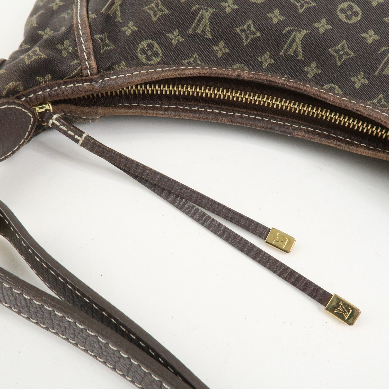 Louis Vuitton Monogram Mini Lin Manon PM Shoulder Bag Ebene M95621