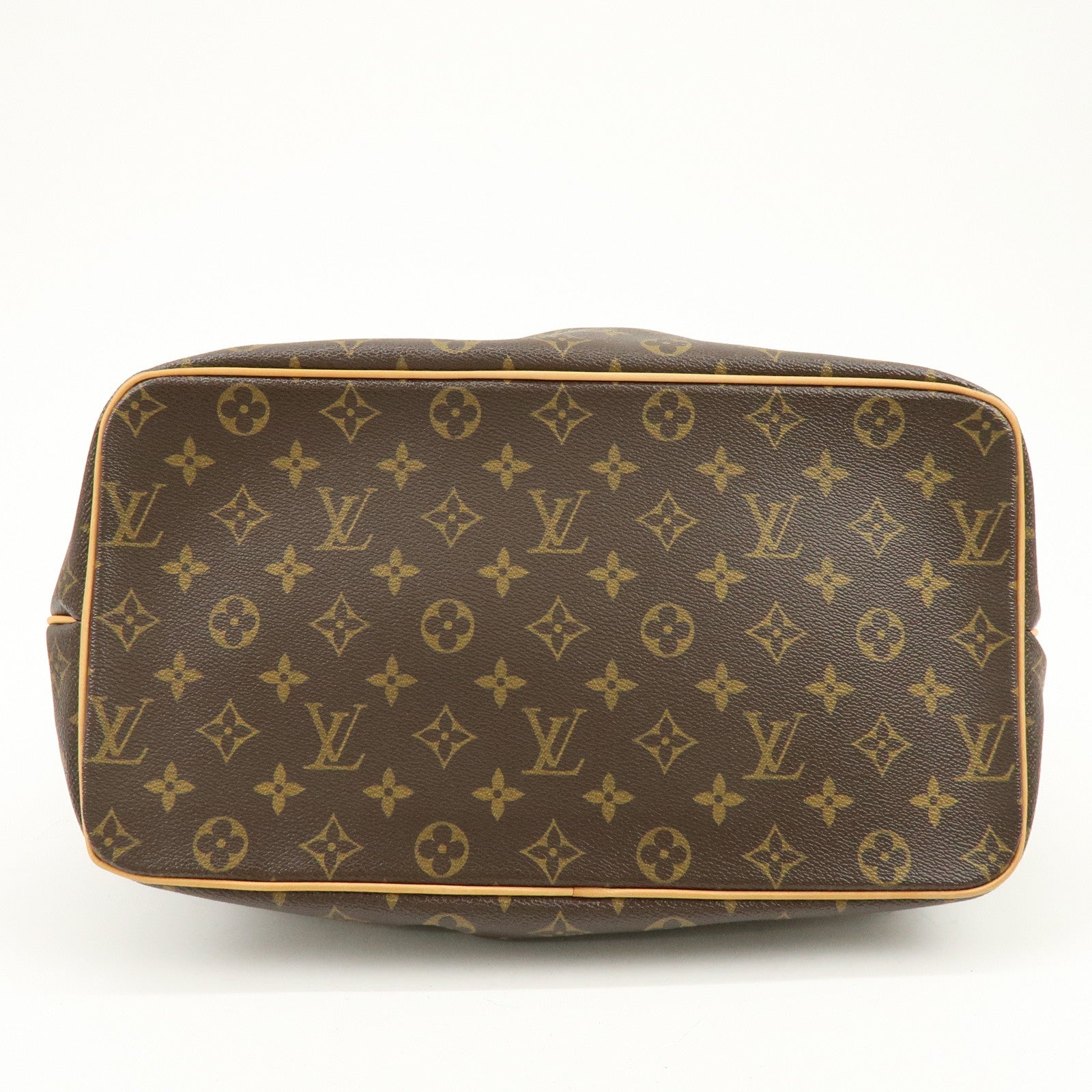 Louis Vuitton Monogram Palermo GM 2Way Hand Bag Brown M40146