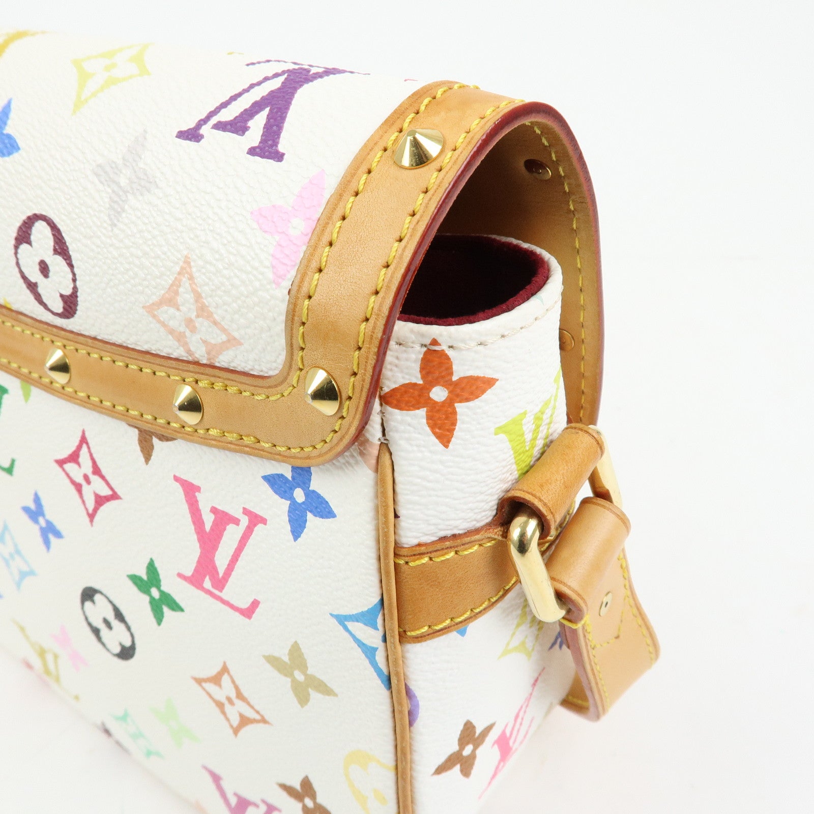 Louis Vuitton Monogram Multicolor Sologne Shoulder Bag Blanc M92661
