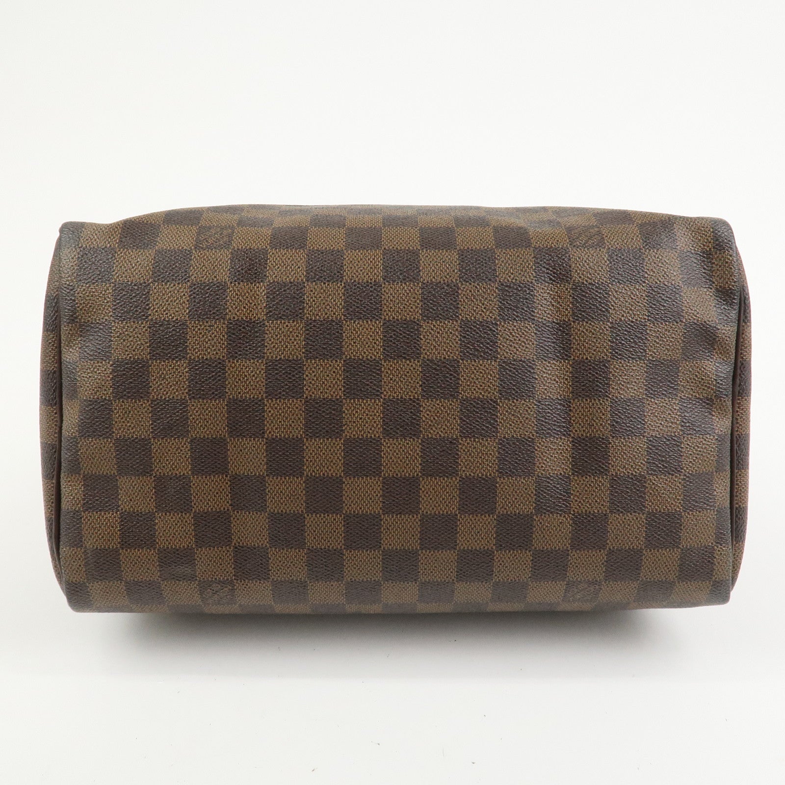 Louis Vuitton Damier Ebene Speedy 25 Hand Bag Boston Bag N41532