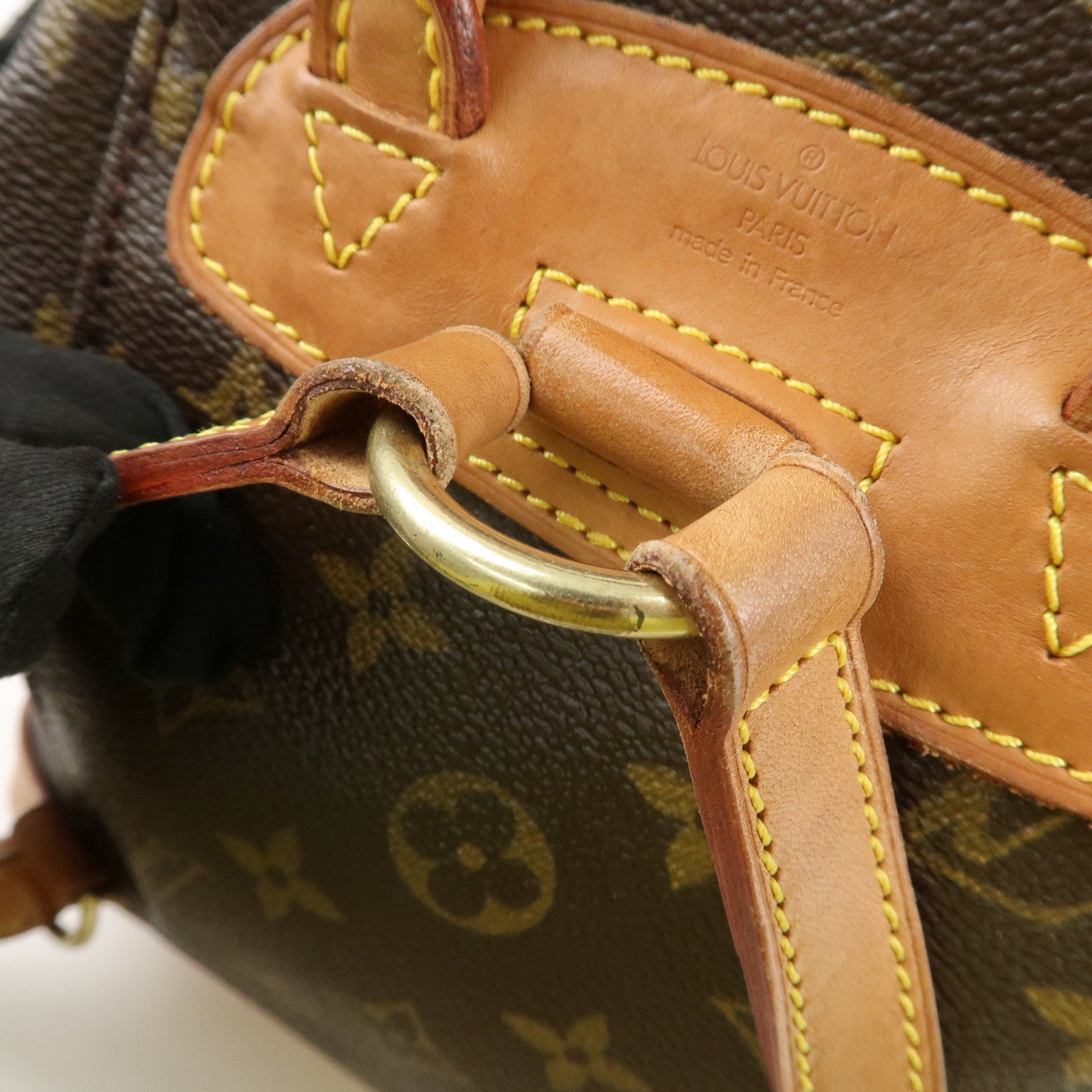 Louis Vuitton Monogram Mini Montsouris Backpack Brown M51137 Used