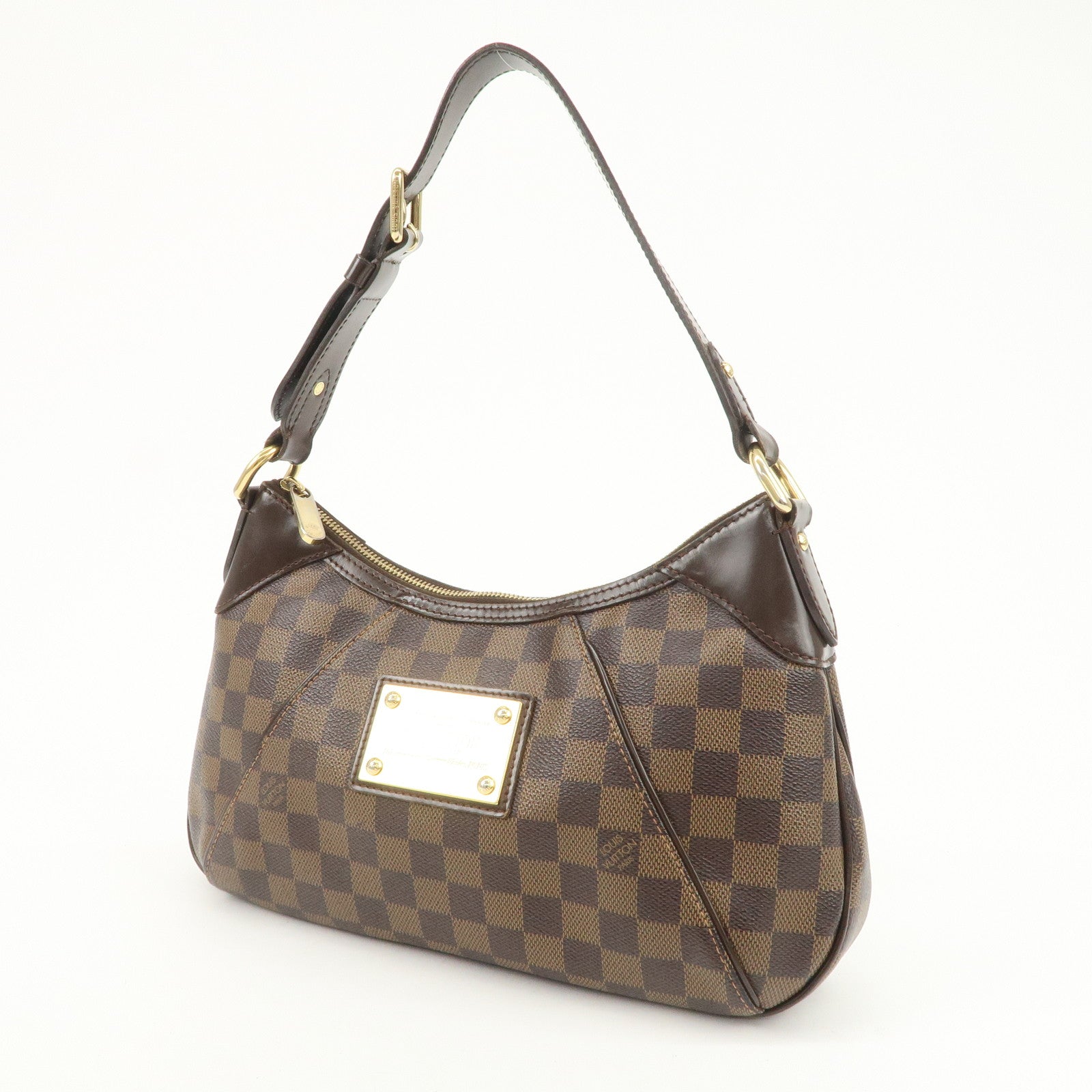 Louis Vuitton Damier Canvas Thames PM Shoulder Bag Hand Bag N48180
