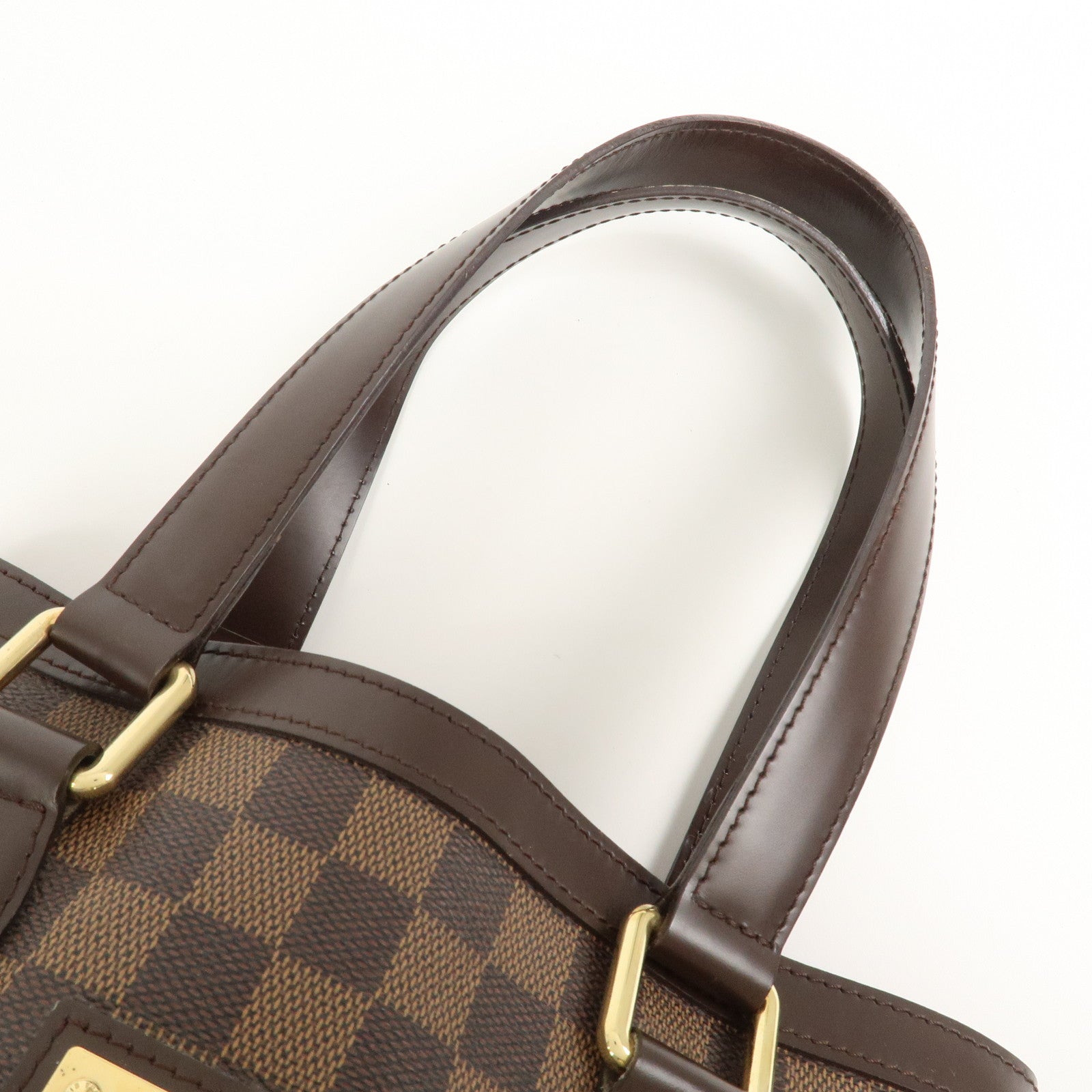Louis Vuitton Damier Ebene Hampstead PM Hand Bag Tote Bag N51205