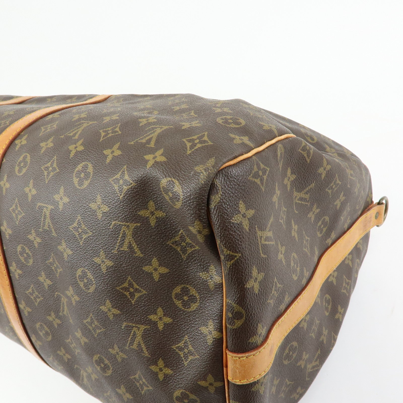 Louis Vuitton Monogram Keep All Bandouliere 60 Boston Bag M41412