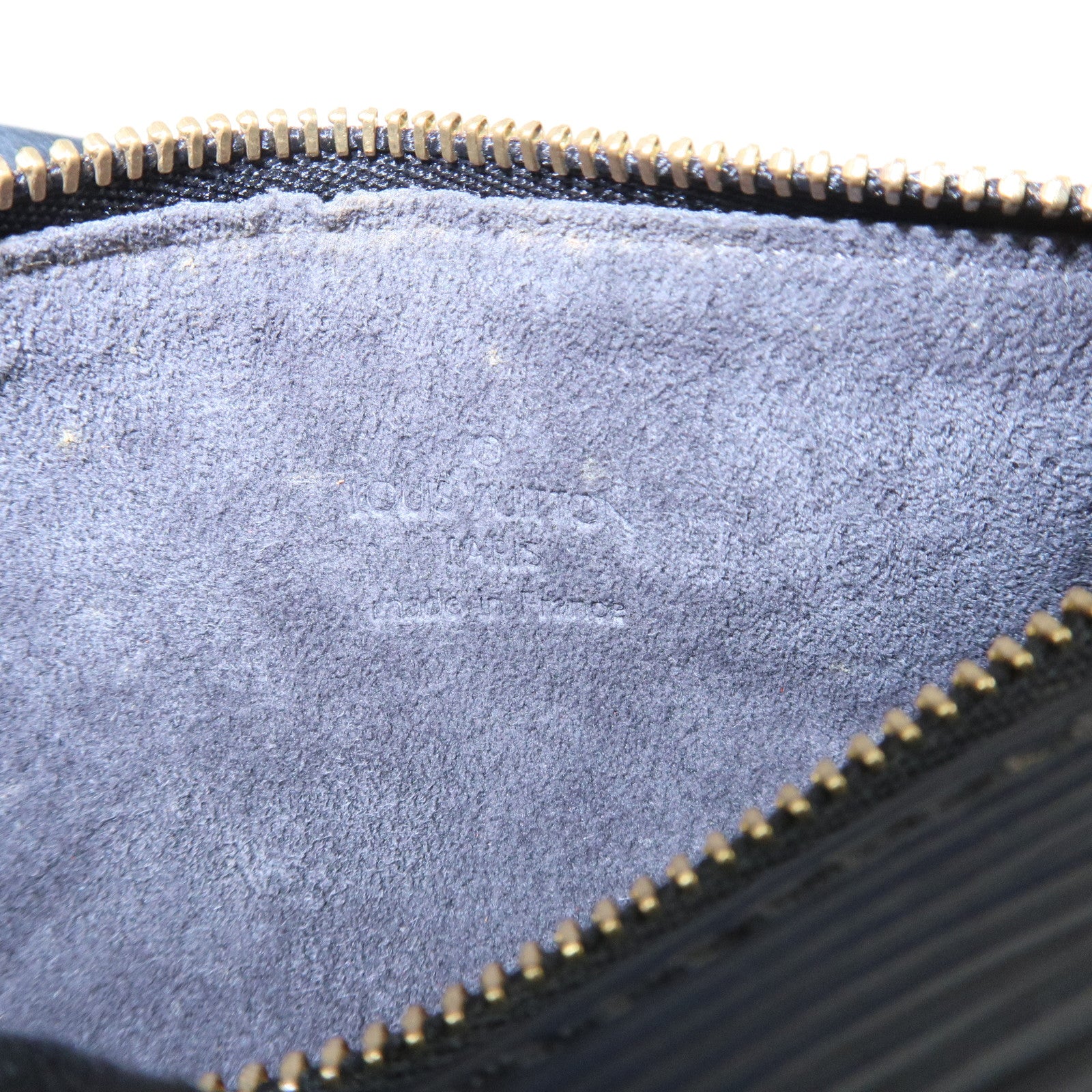 Louis Vuitton Monogram Epi Set Of 2 Papillon Soufllot Pouch Noir