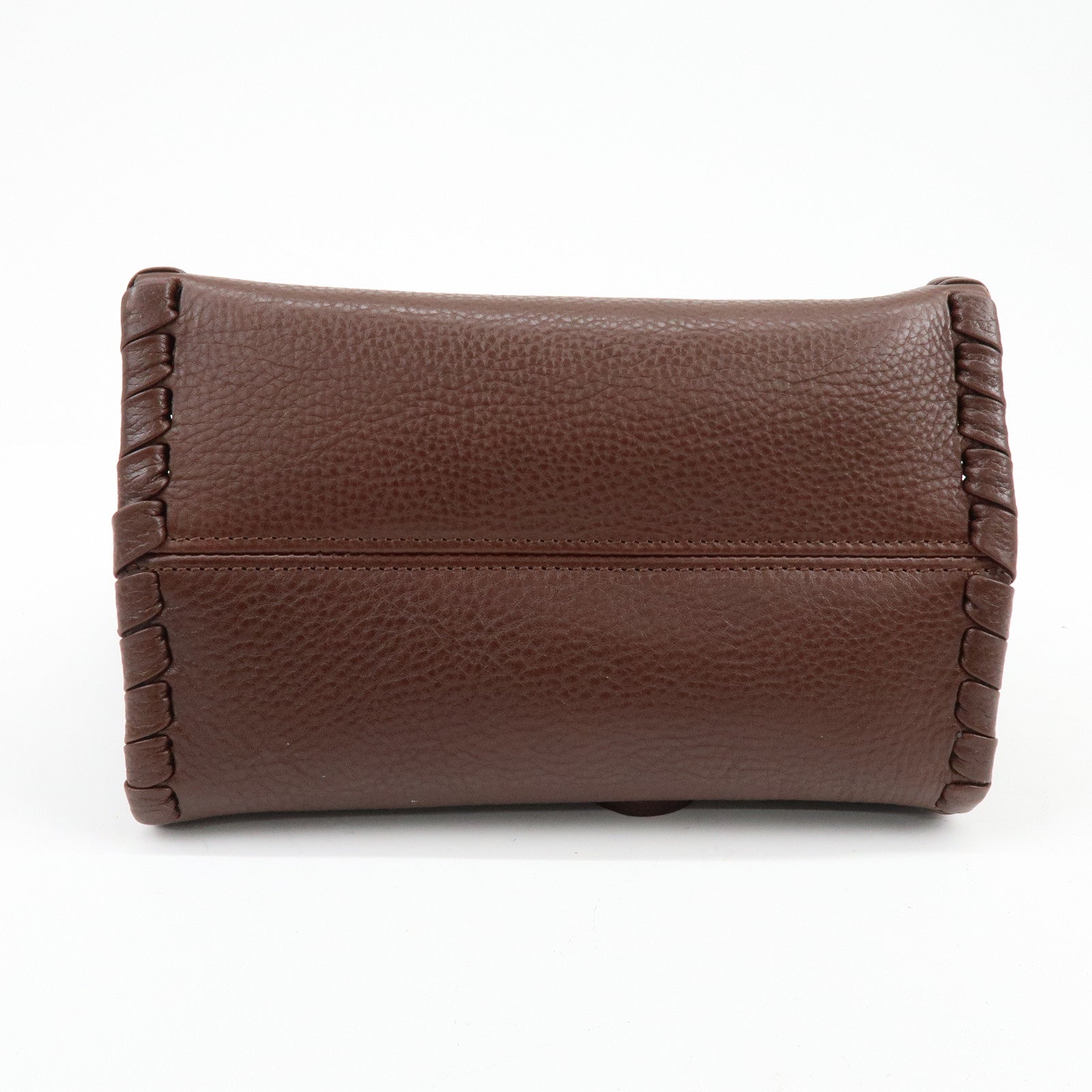 Chloe Mony Leather 2Way Bag Shoulder Bag Hand Bag Brown